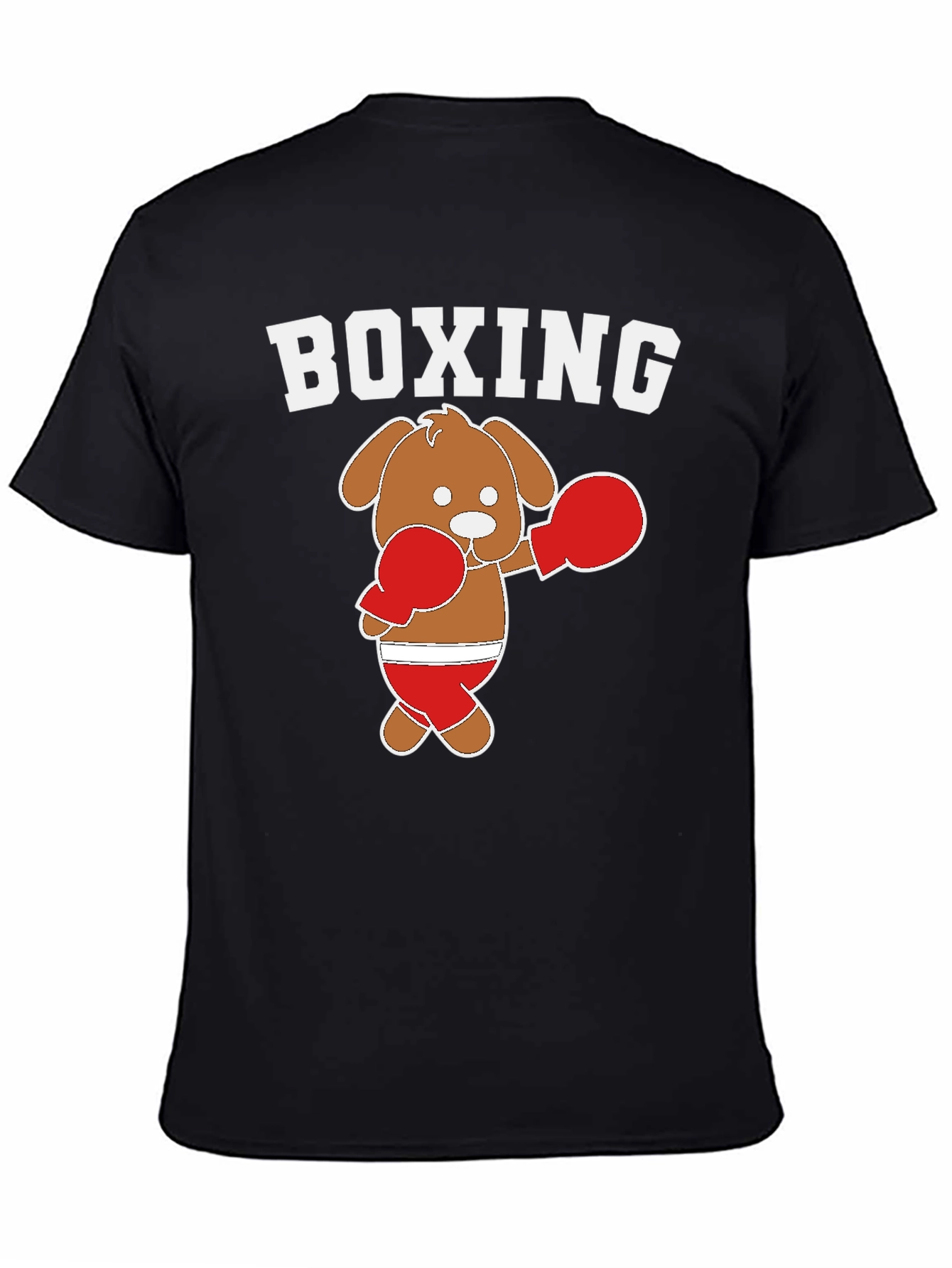 Boxing Dog Graphic Tee