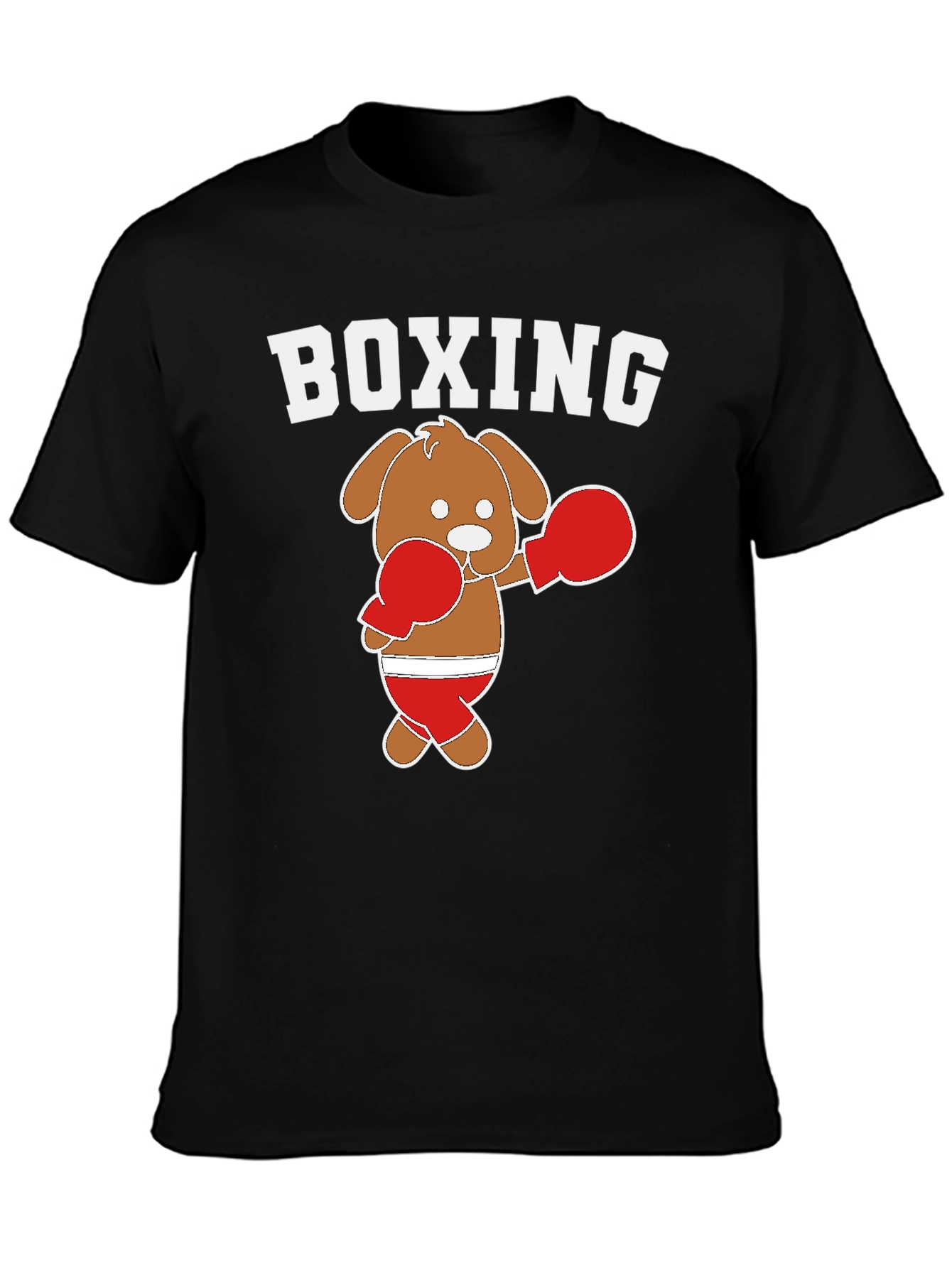 Boxing Dog Graphic Tee
