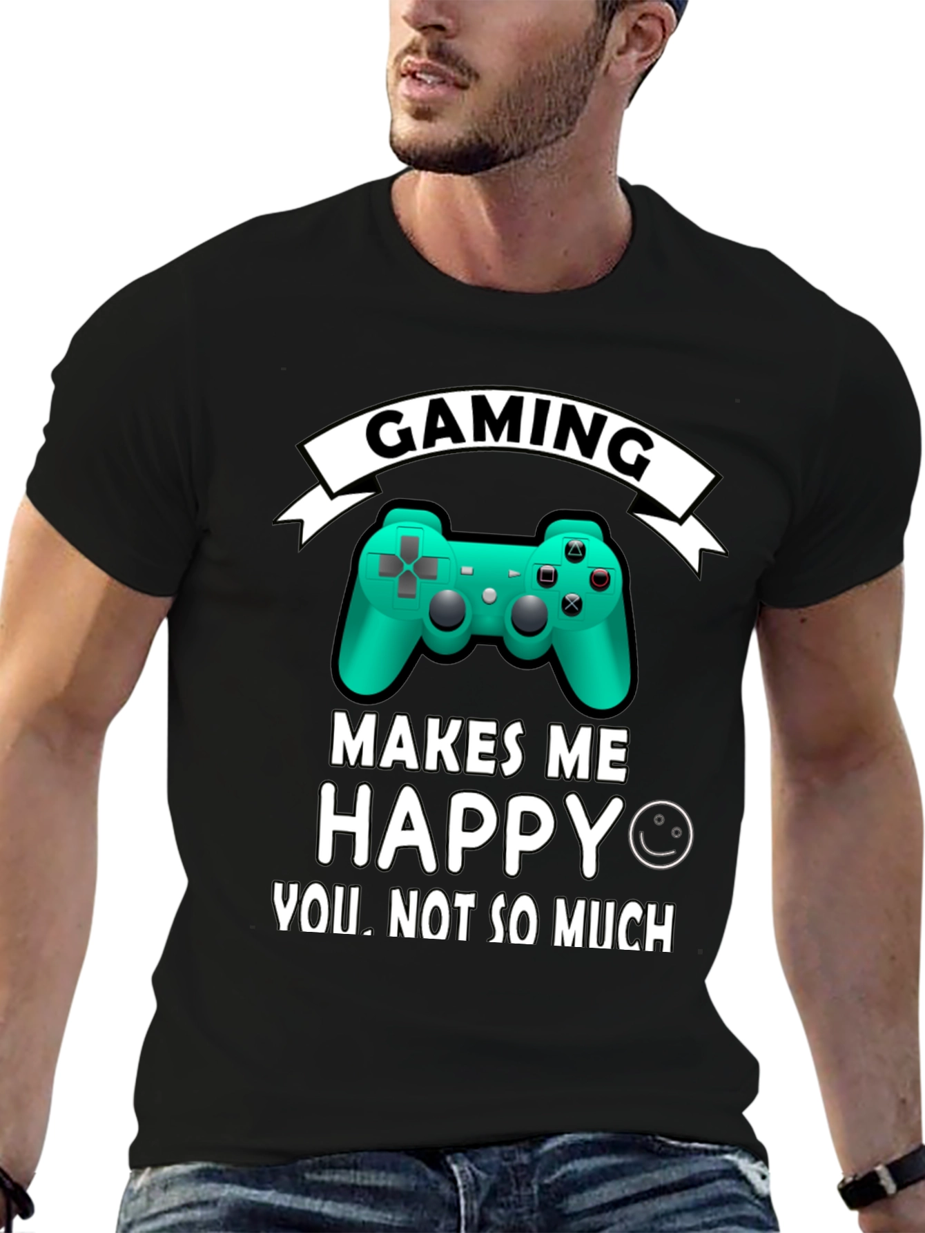 Gaming Makes Me Happy T-Shirt