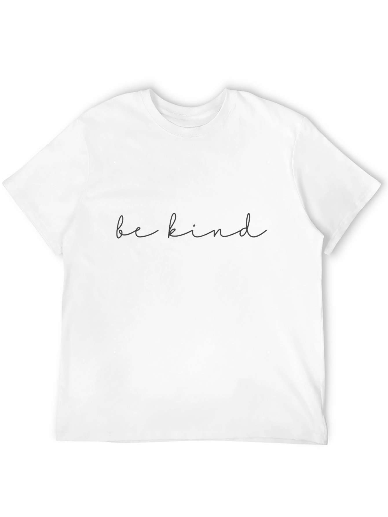 Be Kind Black T-Shirt - Positive Message Tee