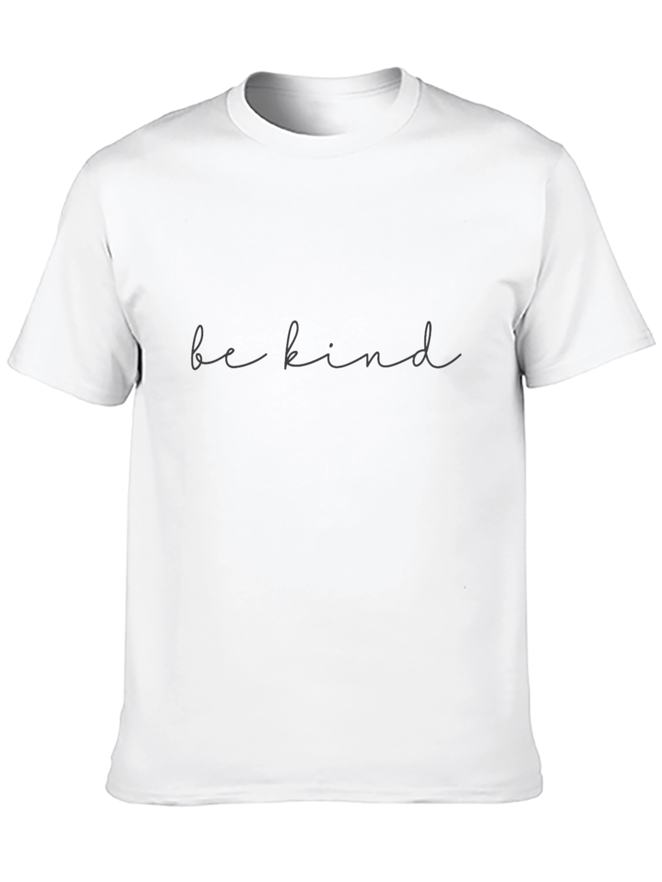 Be Kind Black T-Shirt - Positive Message Tee
