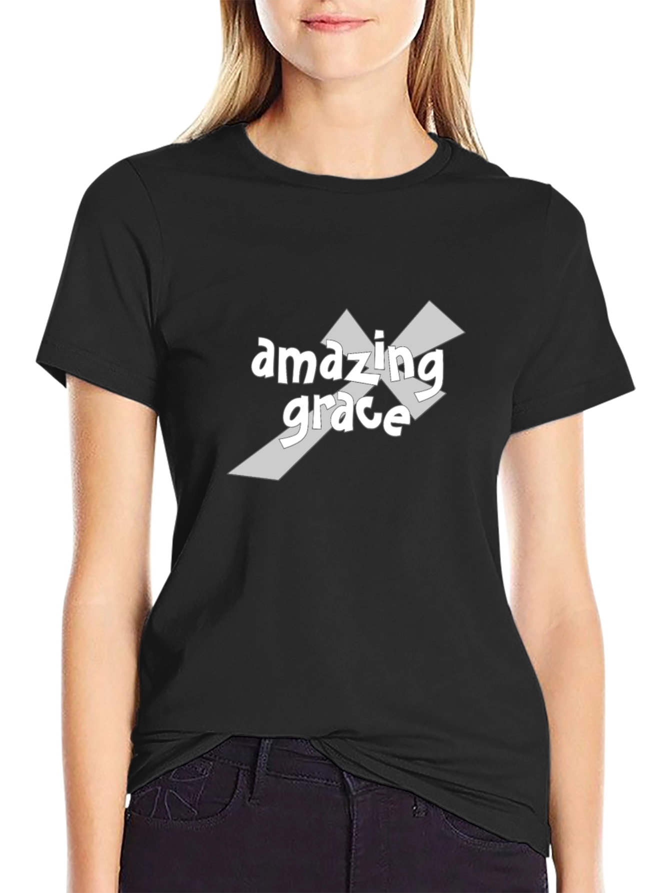 Amazing Grace Graphic Tee - Christian T-Shirt