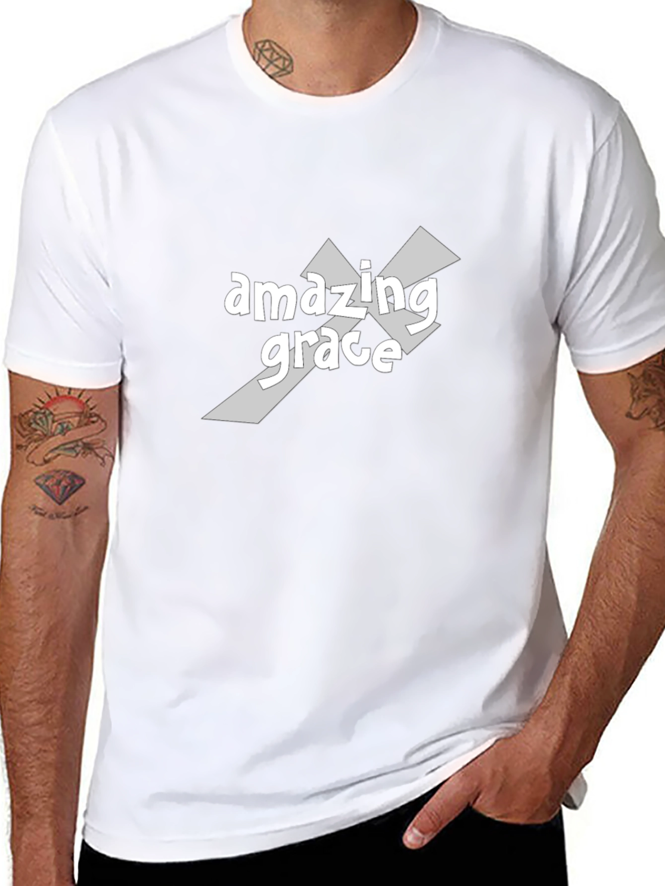 Amazing Grace Graphic Tee - Christian T-Shirt