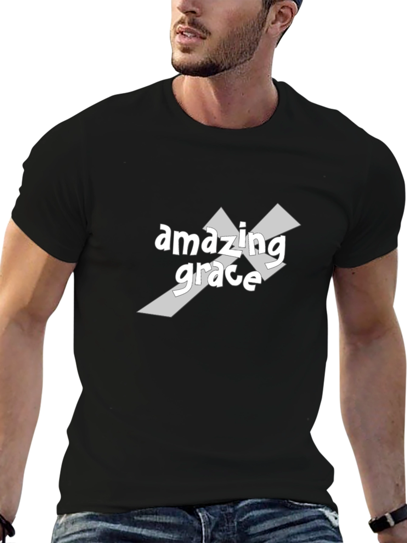 Amazing Grace Graphic Tee - Christian T-Shirt