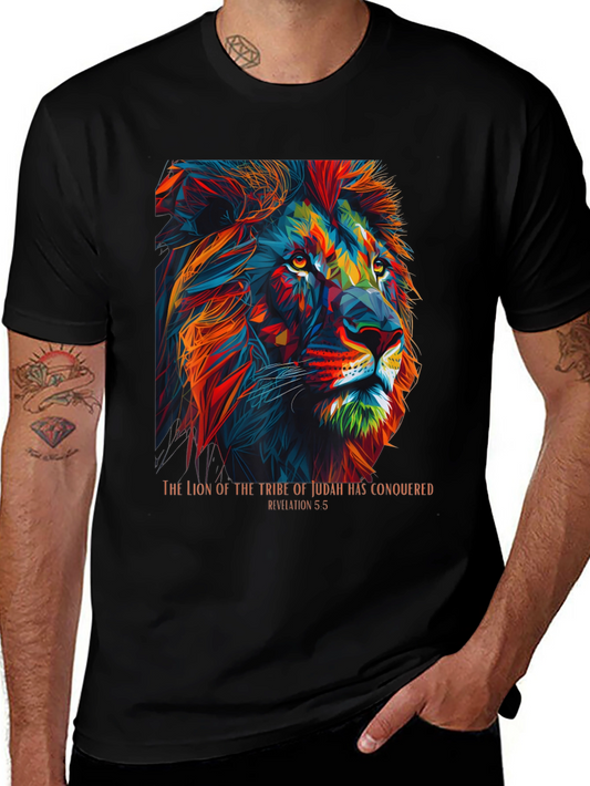 Lion of Judah Graphic Tee - Conquer Your Style!