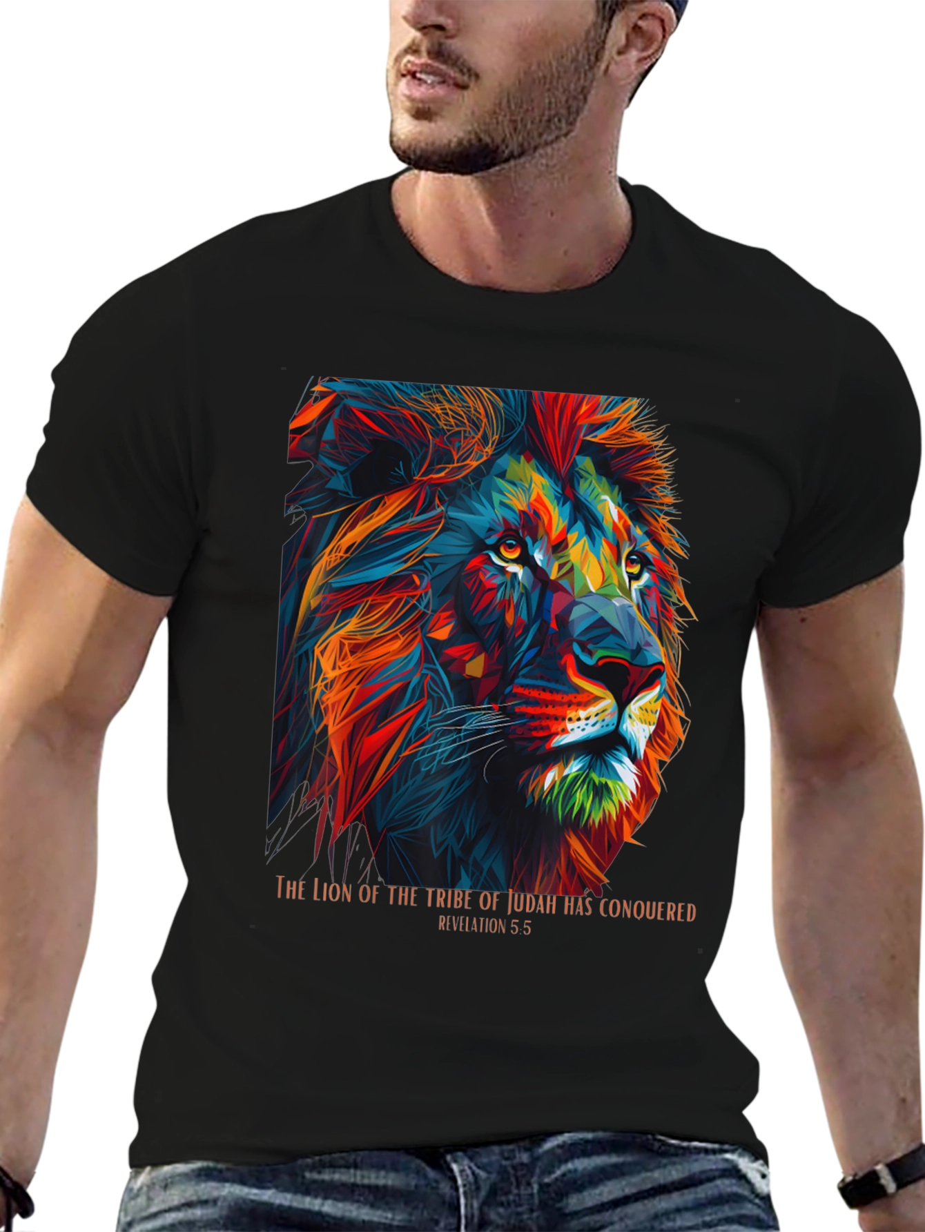Lion of Judah Graphic Tee - Conquer Your Style!