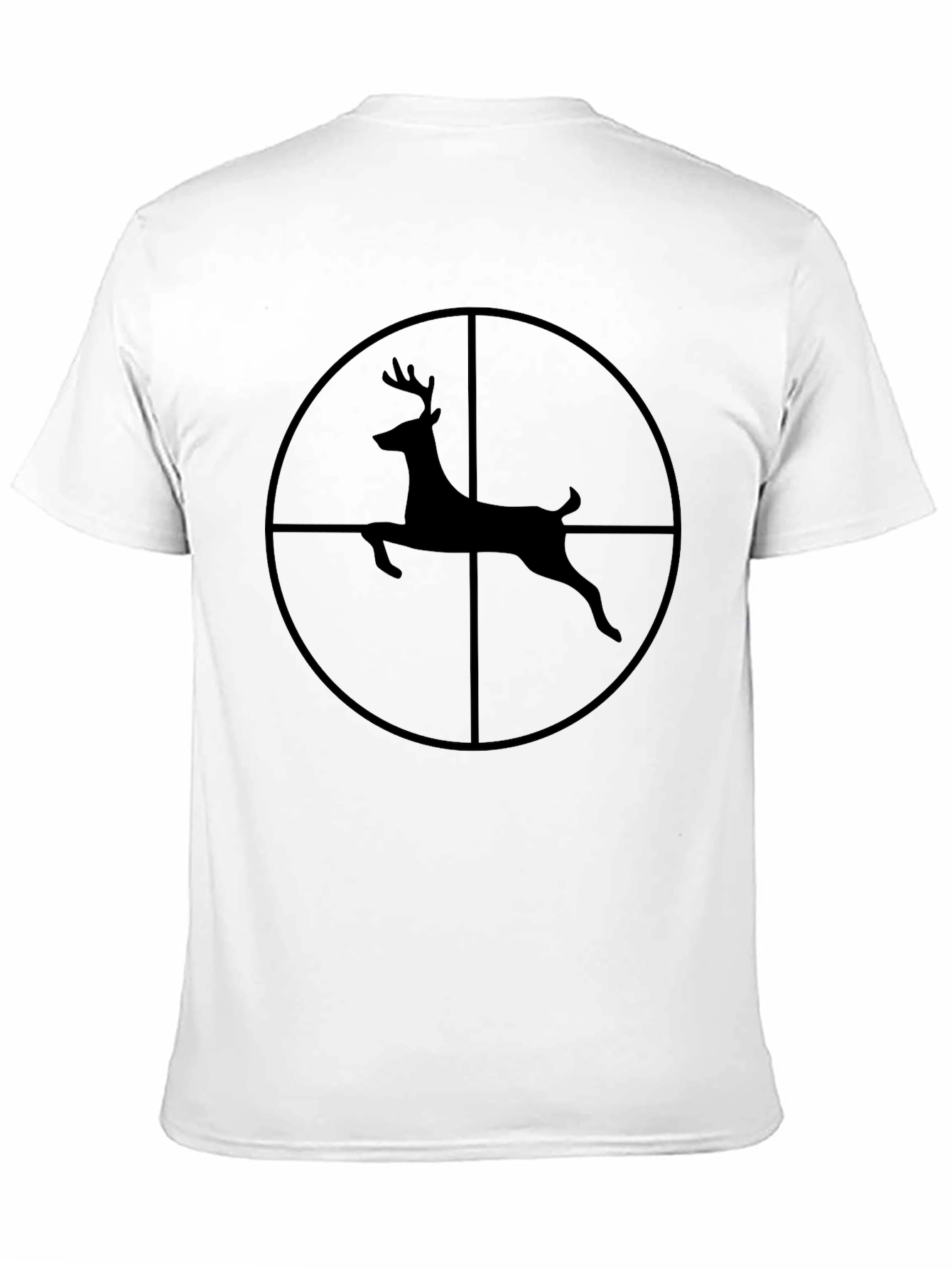 Deer Target Graphic Tee - Hunting Season T-Shirt