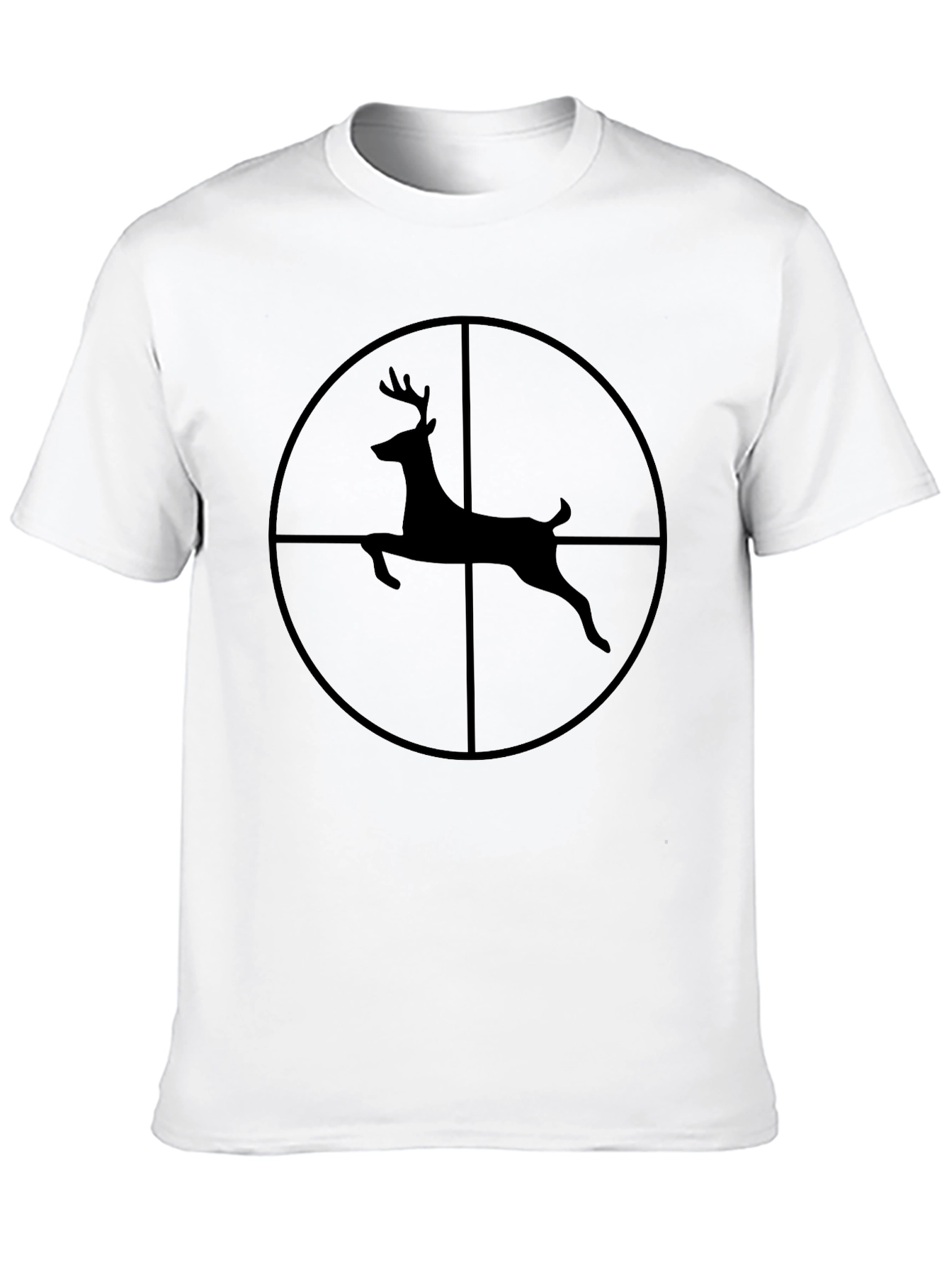 Deer Target Graphic Tee - Hunting Season T-Shirt