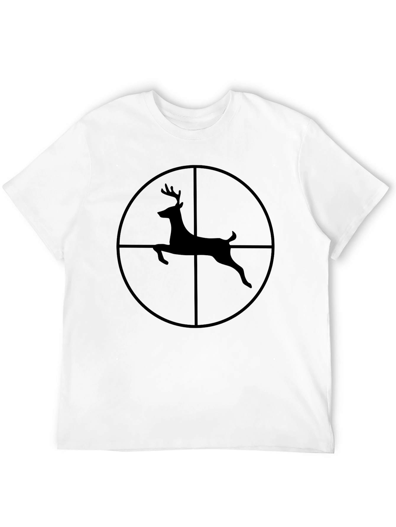 Deer Target Graphic Tee - Hunting Season T-Shirt