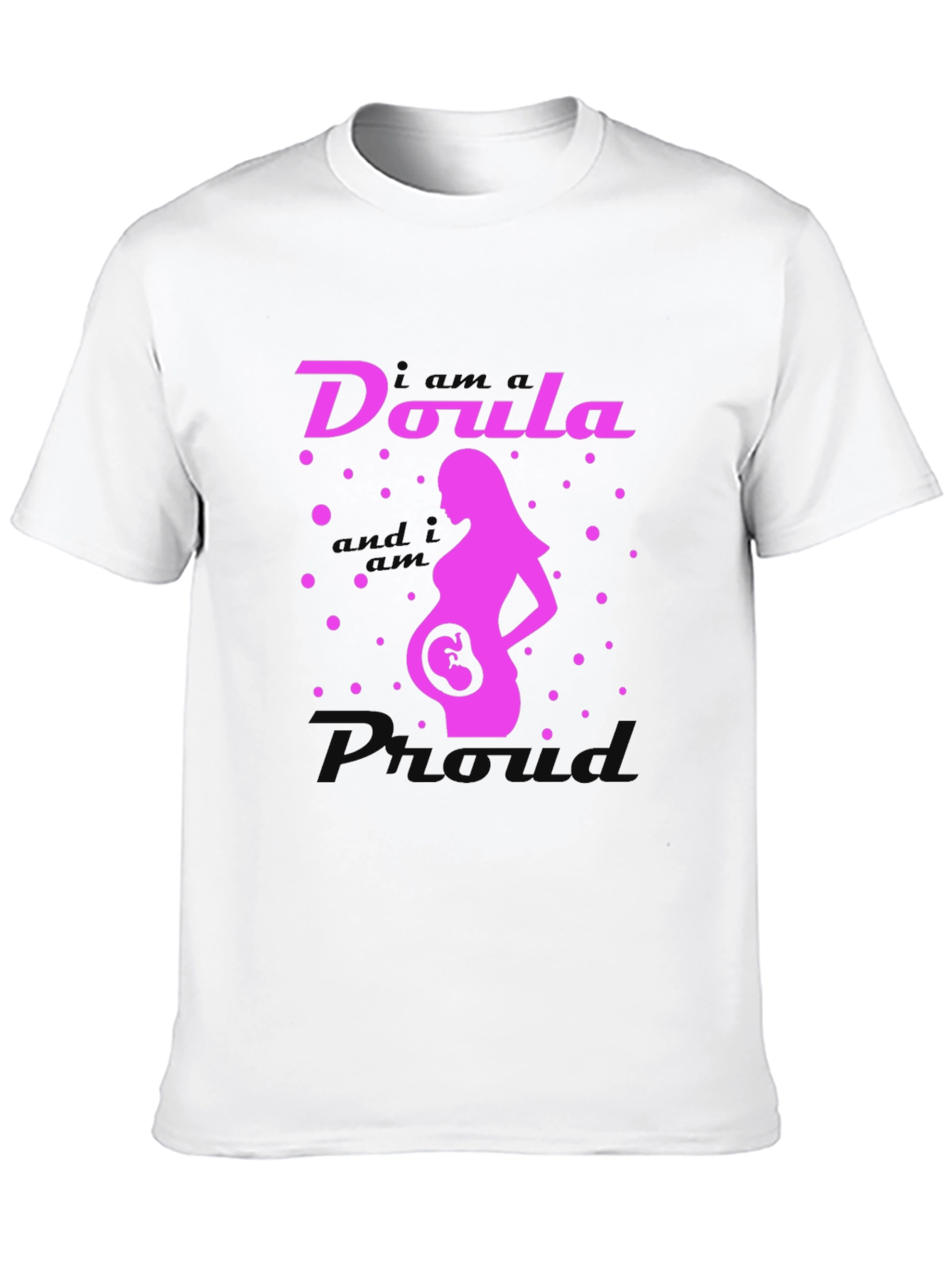 Doula Pro Maternity T-Shirt - Black