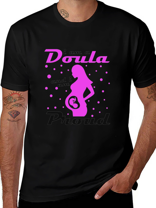Doula Pro Maternity T-Shirt - Black