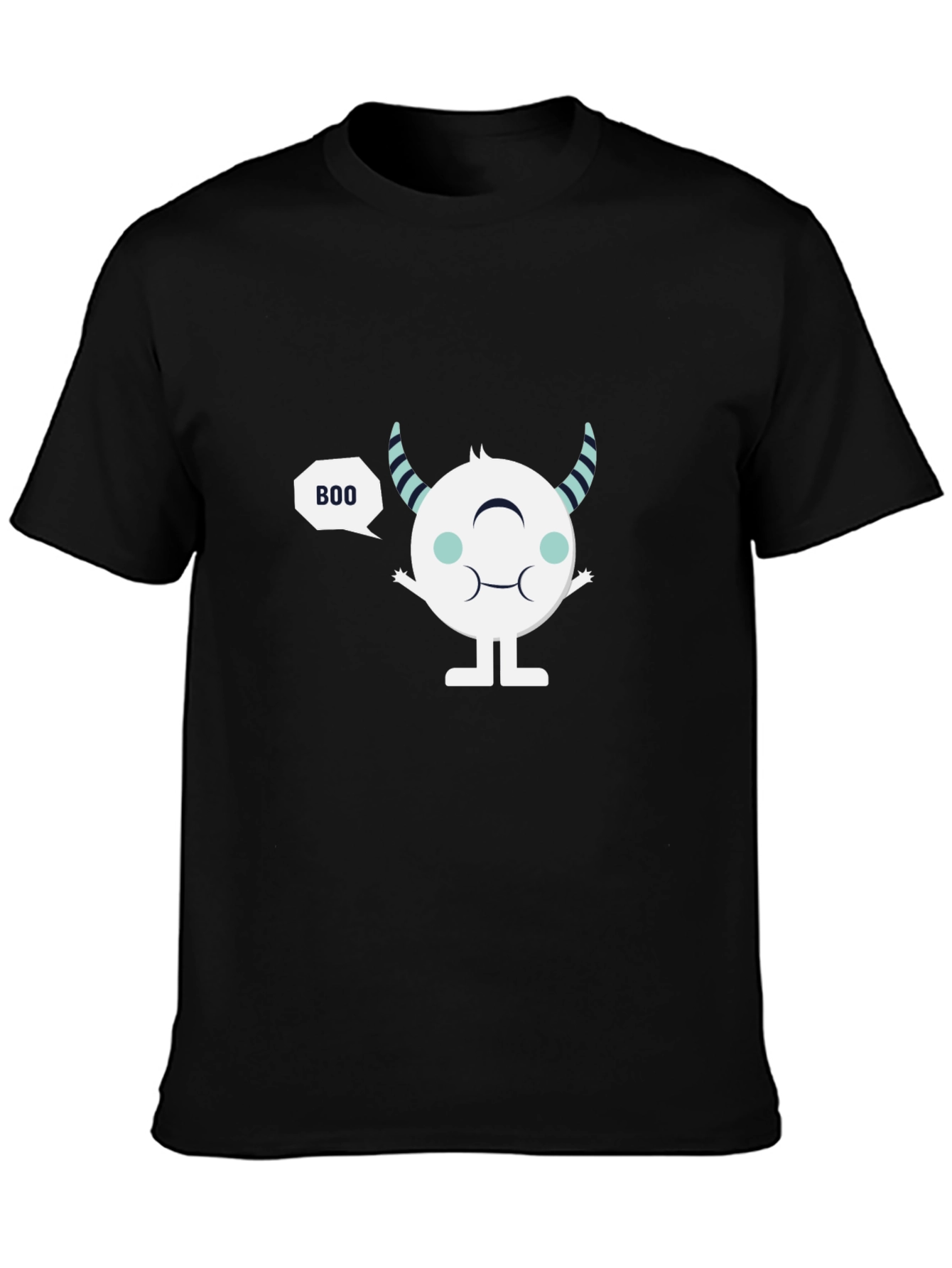 Boo Monster Black T-Shirt