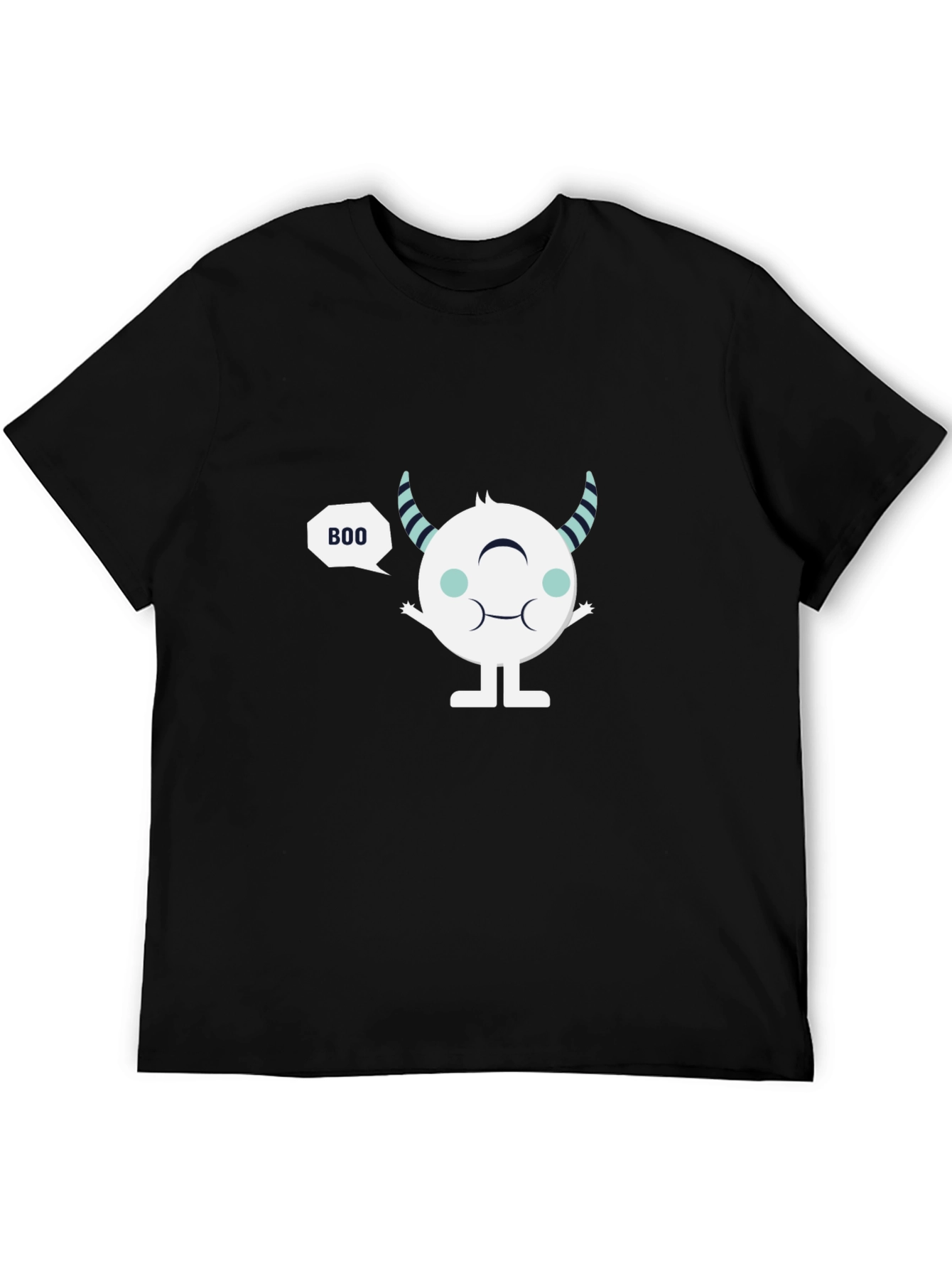 Boo Monster Black T-Shirt