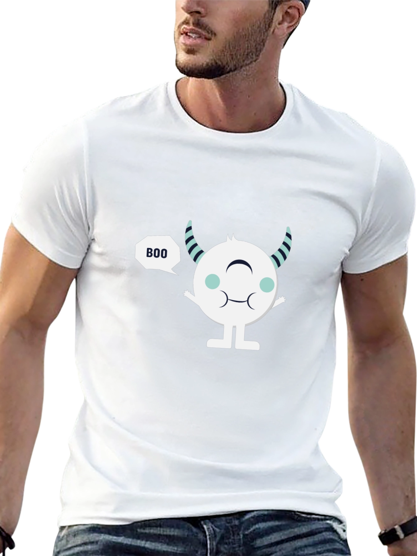 Boo Monster Black T-Shirt