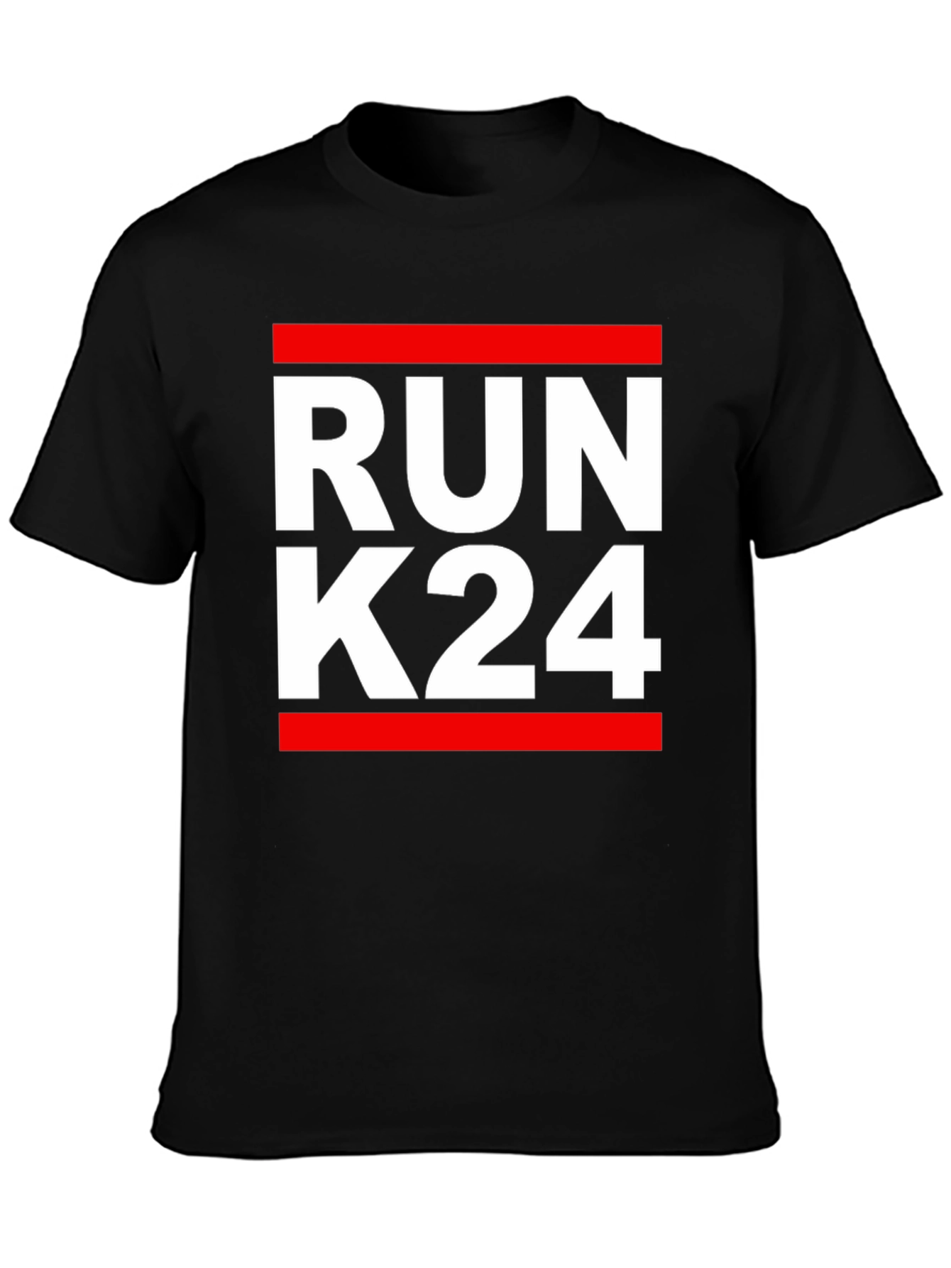 Run K24 Graphic T-Shirt - Black