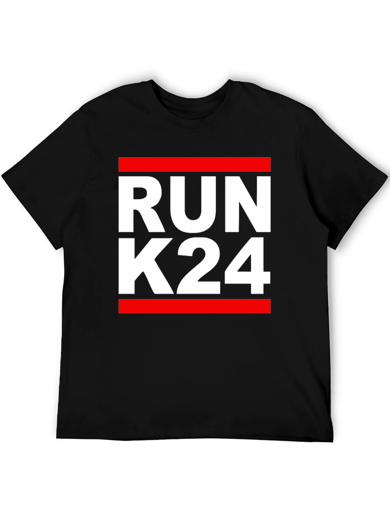 Run K24 Graphic T-Shirt - Black
