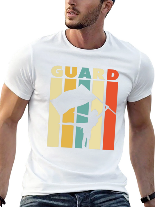 Color Guard T-Shirt - Retro Design for Performers