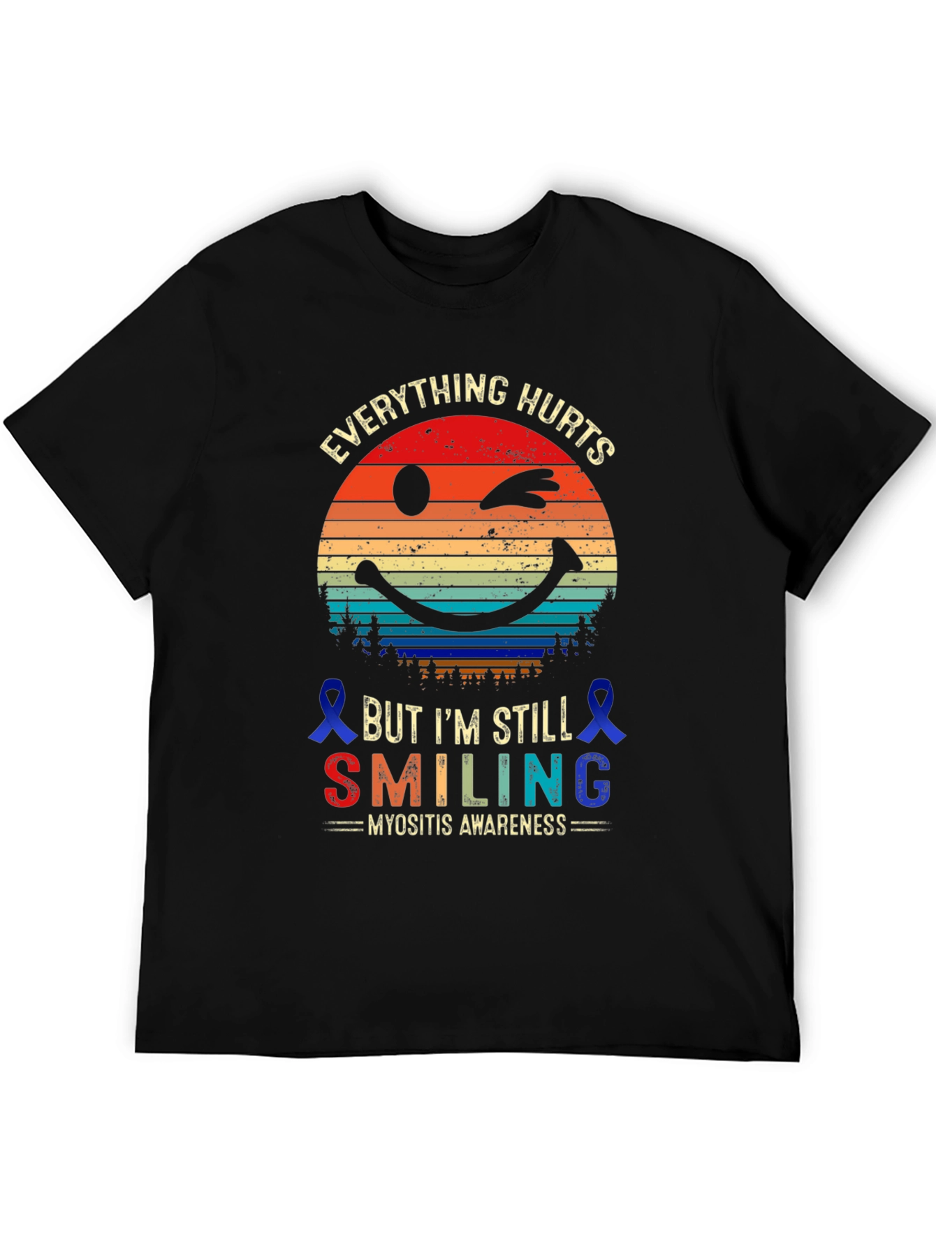 Everything Hurts Myositis Awareness T-Shirt