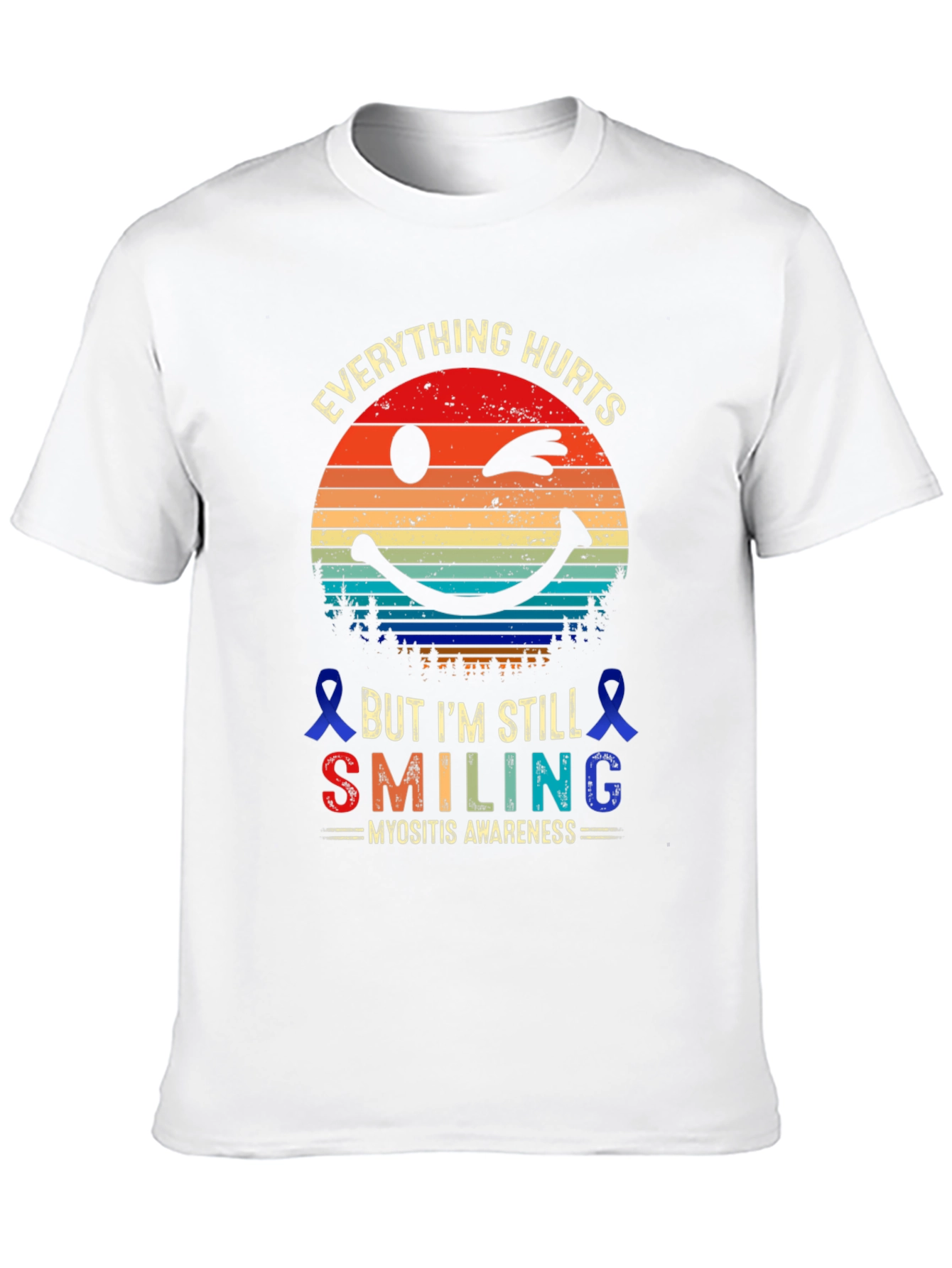 Everything Hurts Myositis Awareness T-Shirt