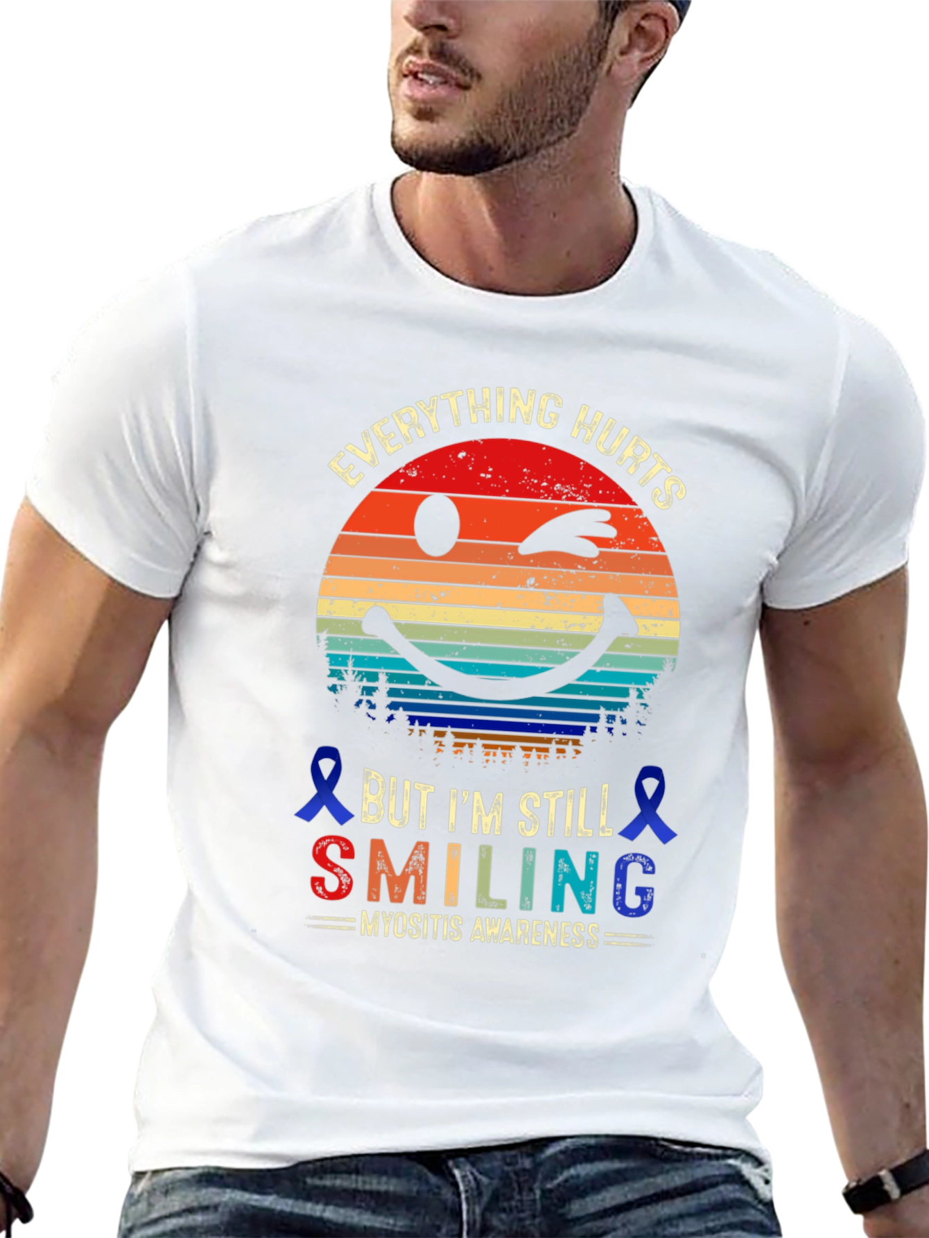 Everything Hurts Myositis Awareness T-Shirt