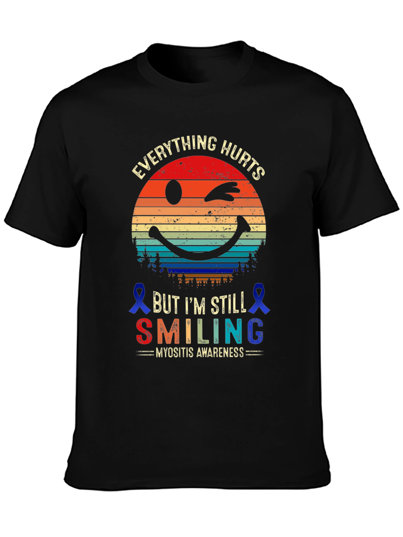 Everything Hurts Myositis Awareness T-Shirt
