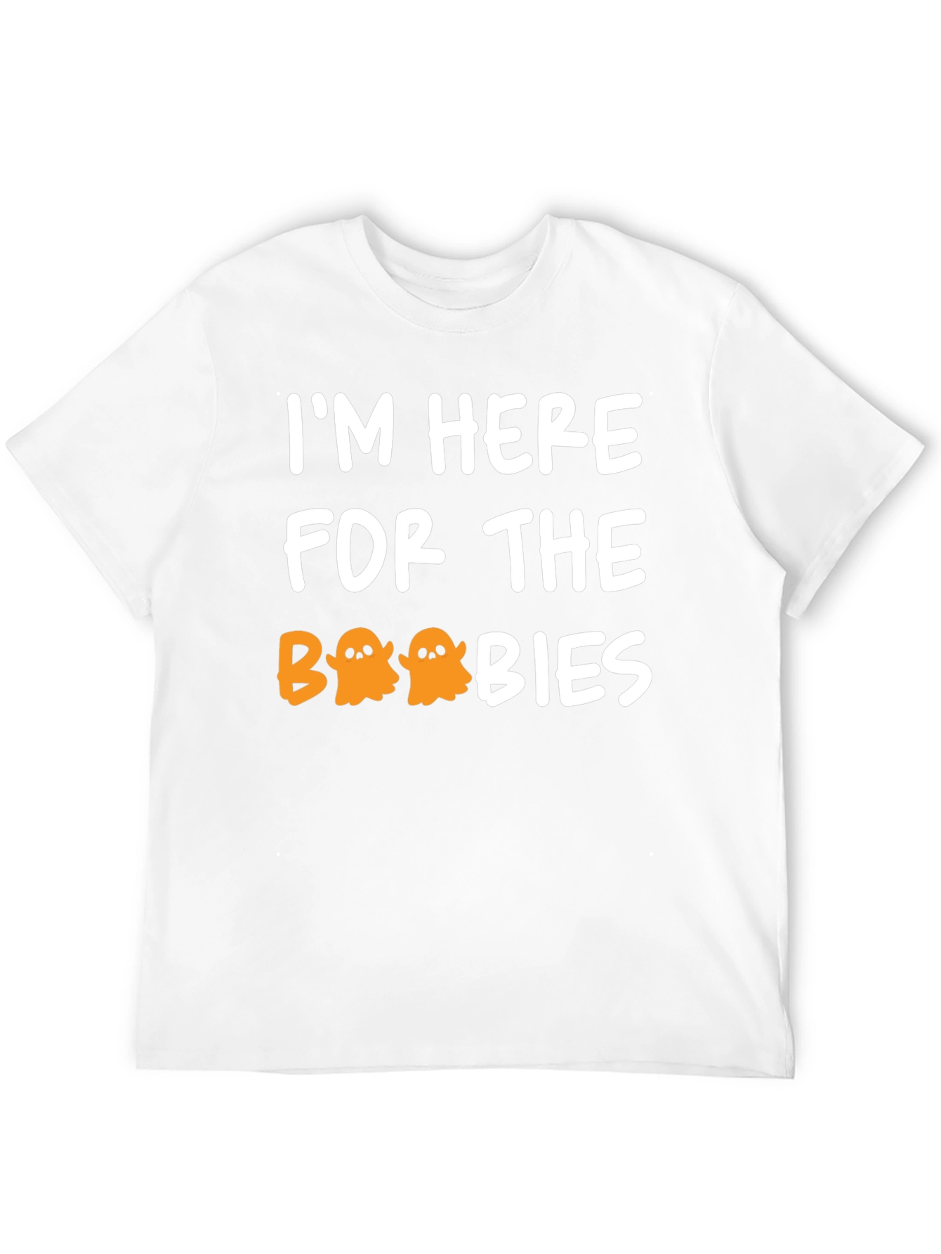 Im Here For The Boobies Halloween T-Shirt