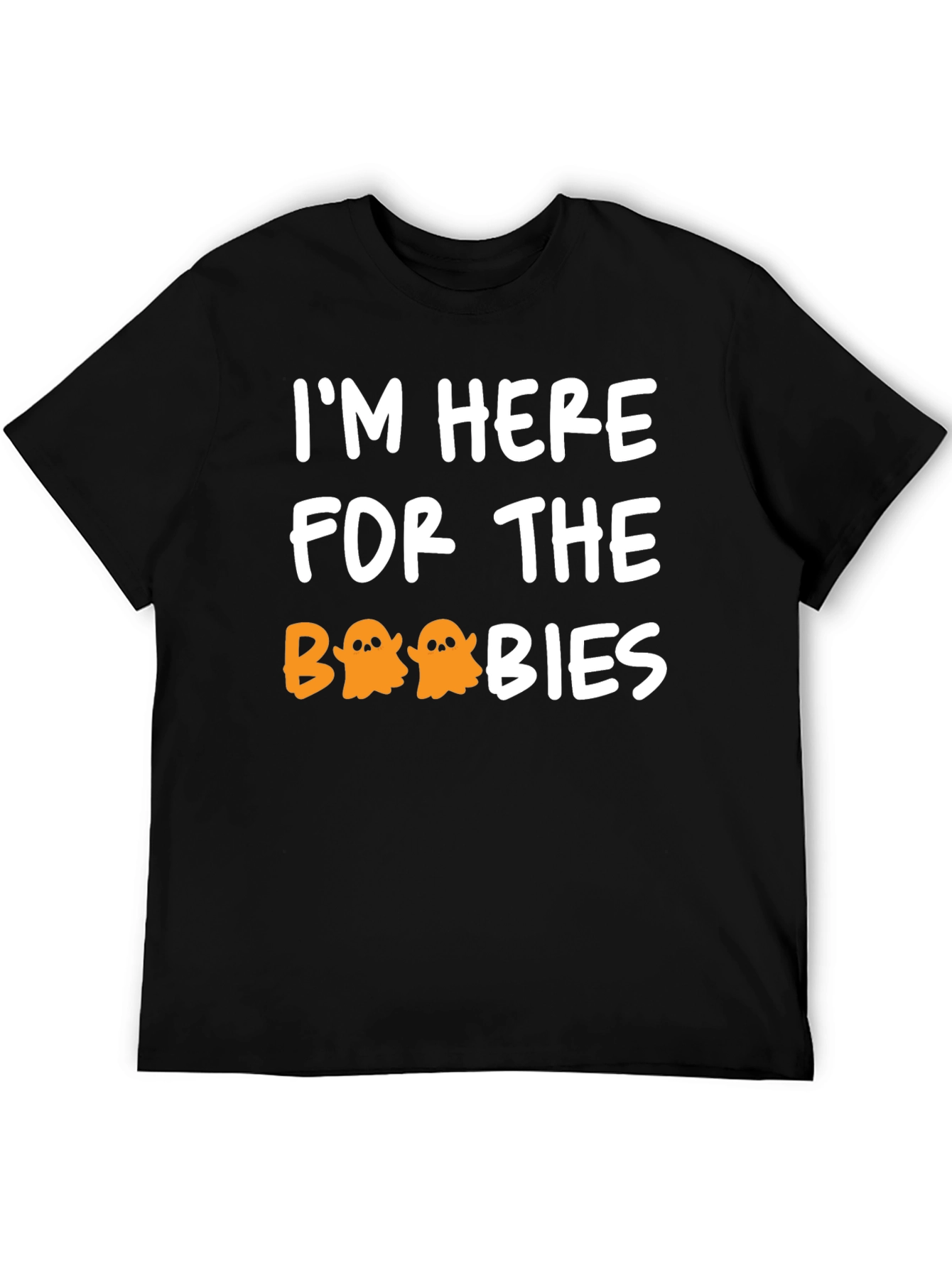 Im Here For The Boobies Halloween T-Shirt