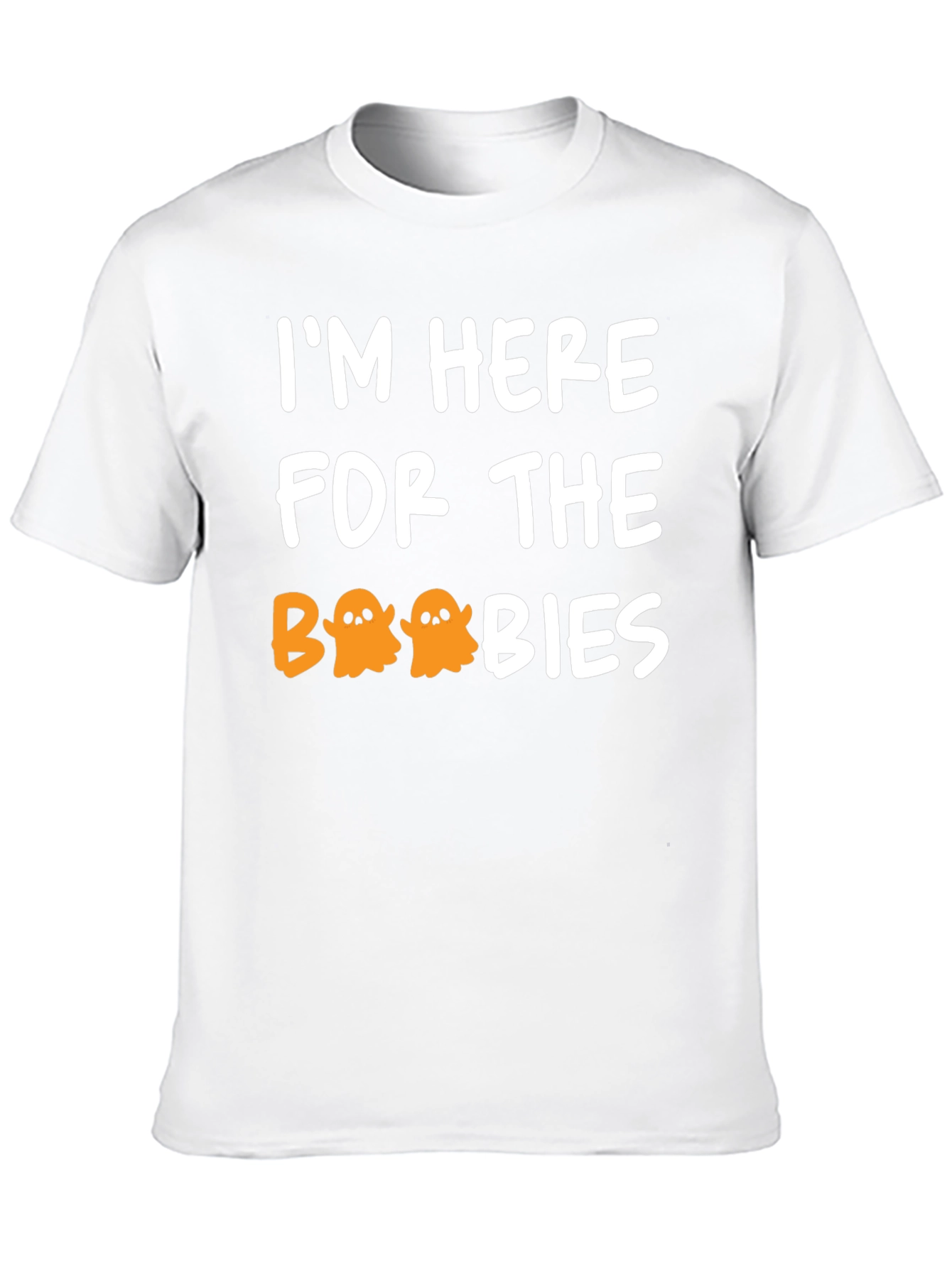 Im Here For The Boobies Halloween T-Shirt