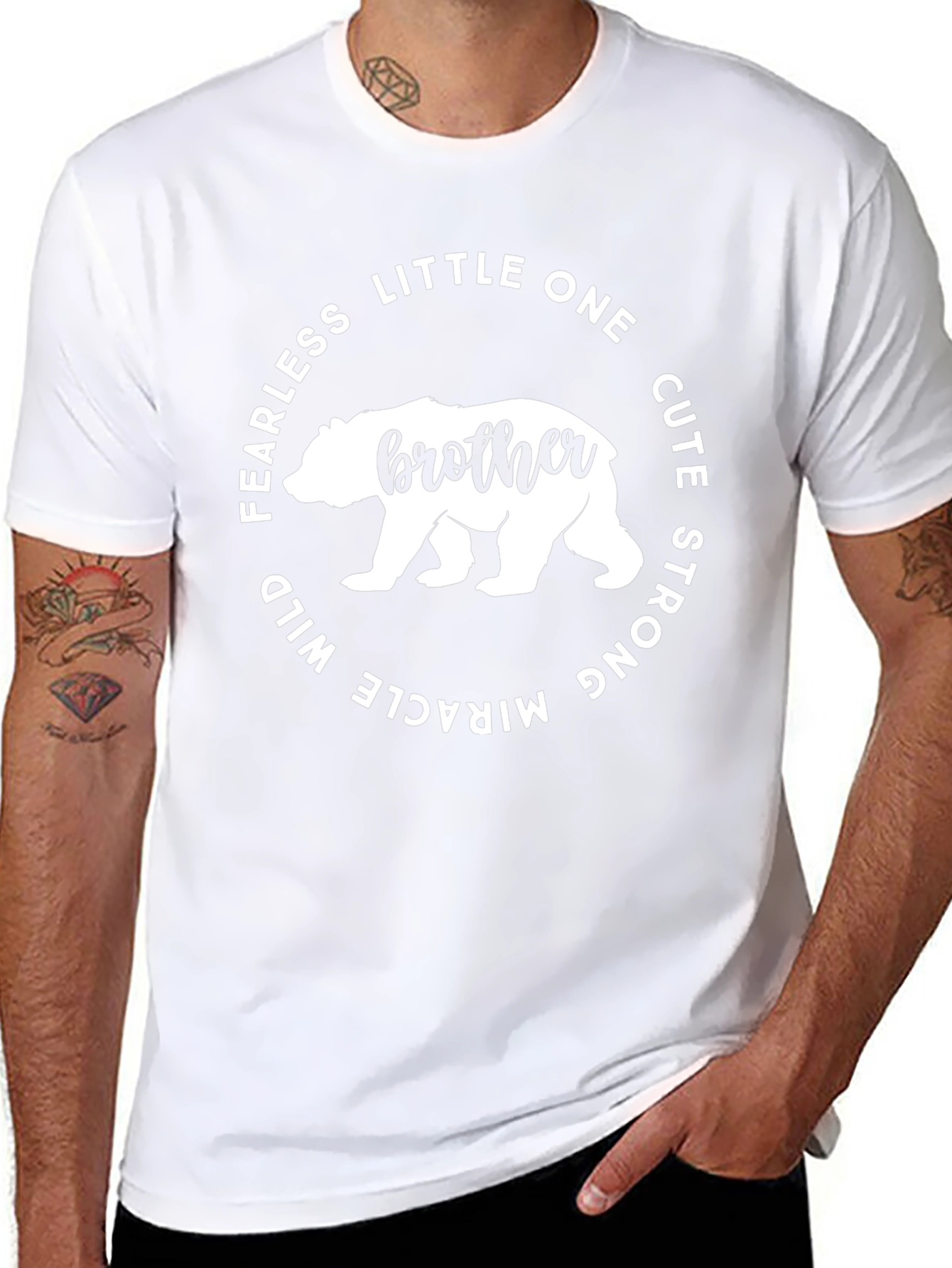 Fearless Little One Brother Bear Graphic Tee