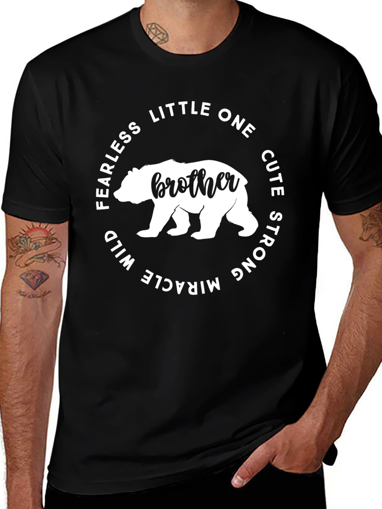 Fearless Little One Brother Bear Graphic Tee
