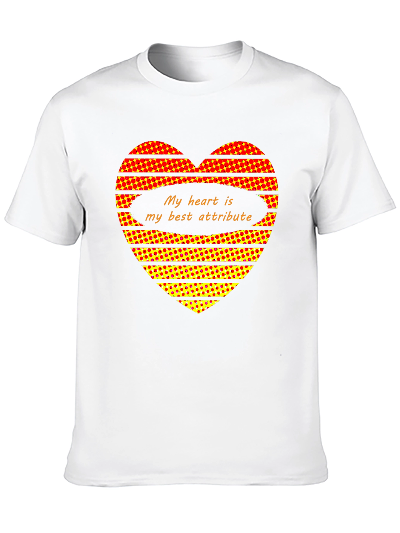 Heart Attribute Black T-Shirt