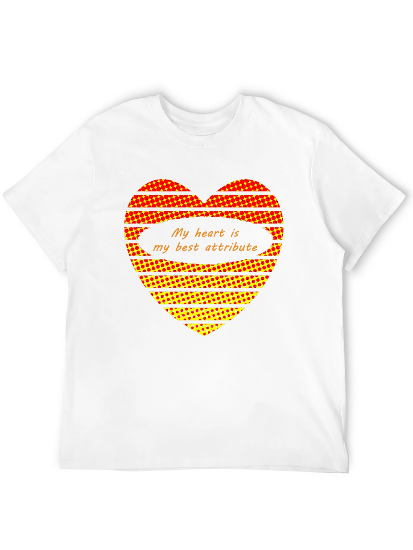 Heart Attribute Black T-Shirt