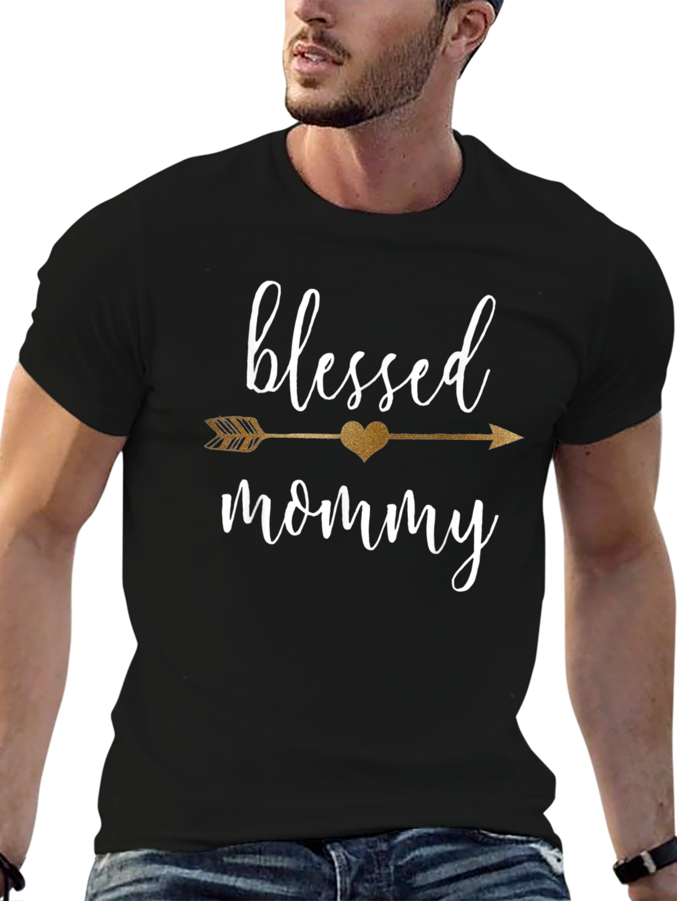 Blessed Mommy Graphic T-Shirt