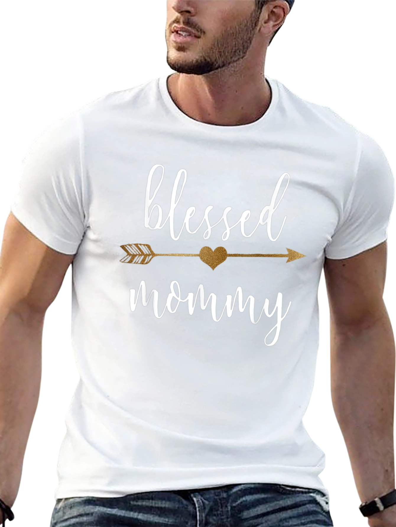 Blessed Mommy Graphic T-Shirt
