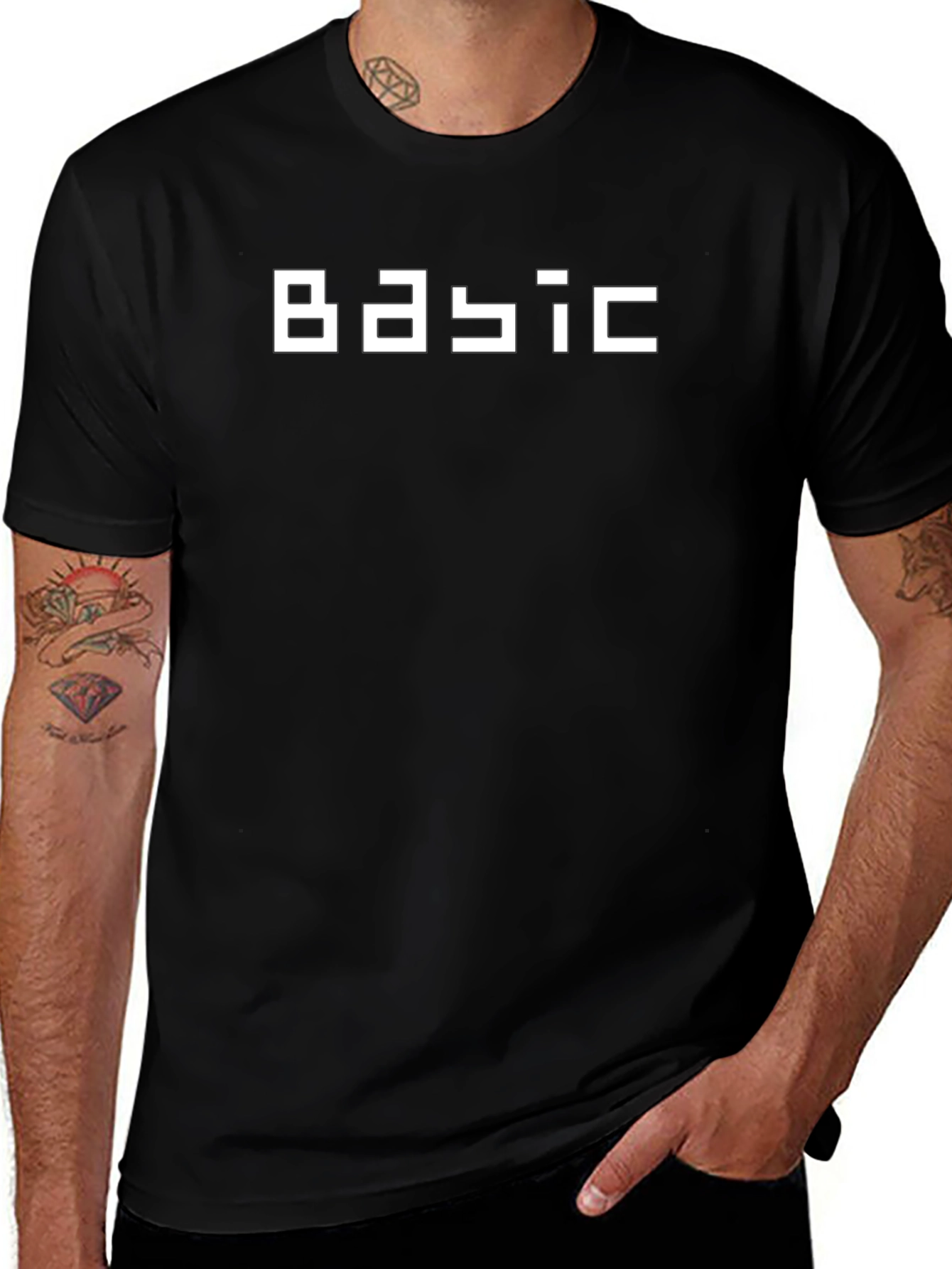 Basic Graphic Tee - Mens Short Sleeve