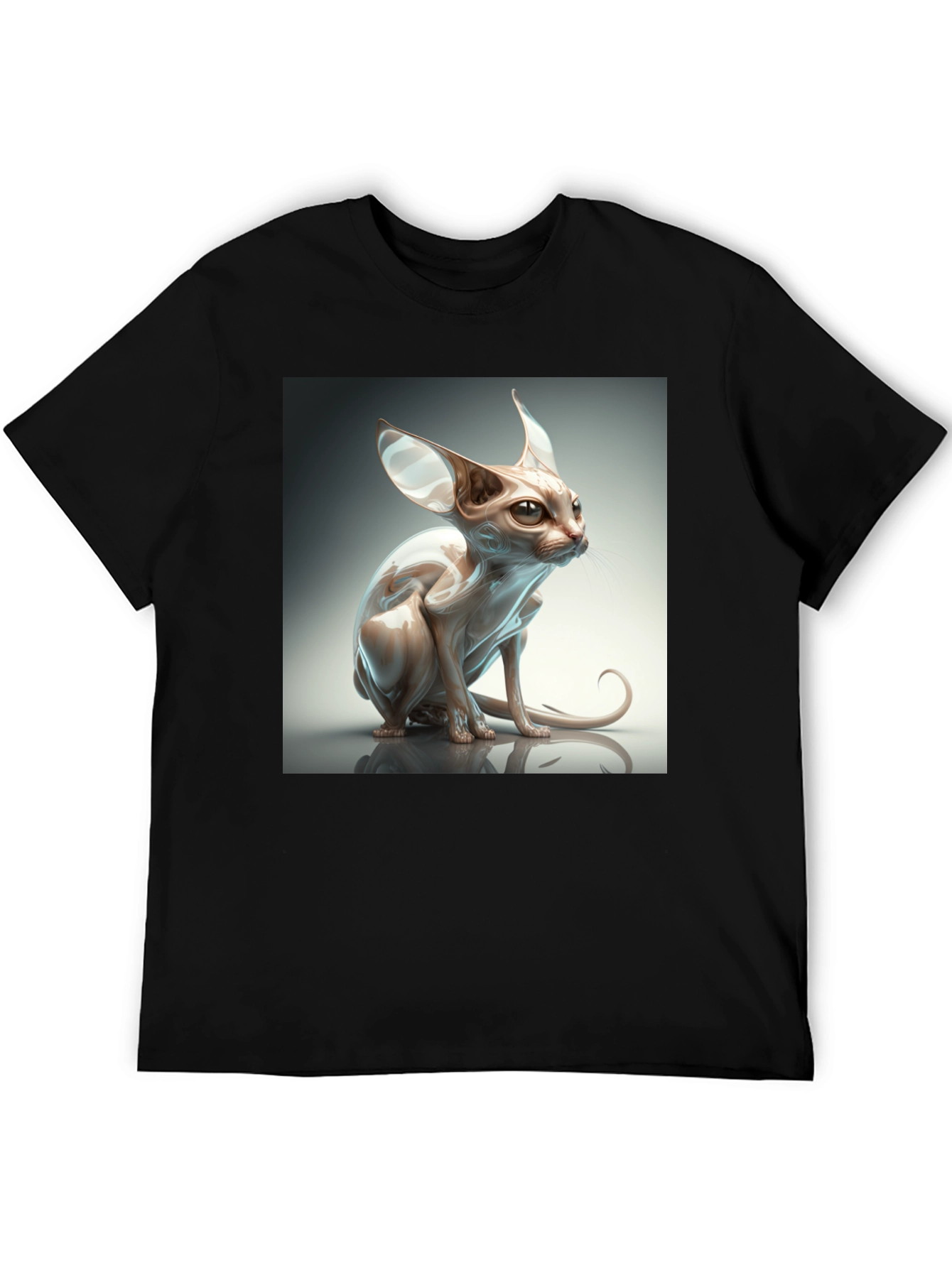 Sphynx Cat Graphic T-Shirt