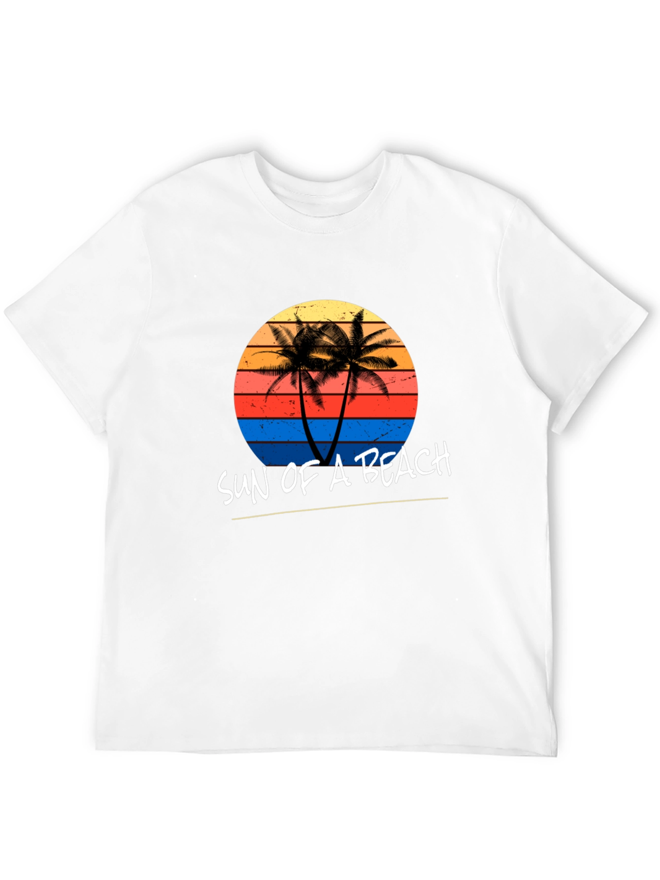 Sun of a Beach Graphic Tee - Black T-Shirt