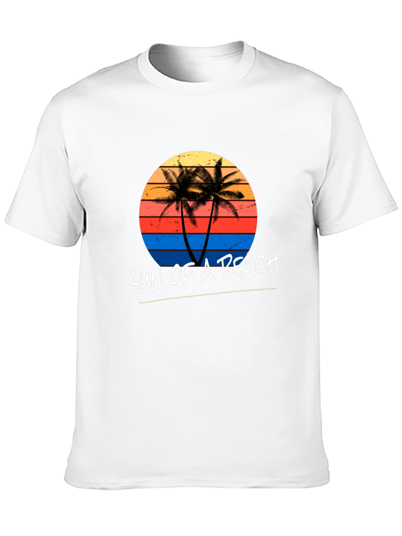 Sun of a Beach Graphic Tee - Black T-Shirt