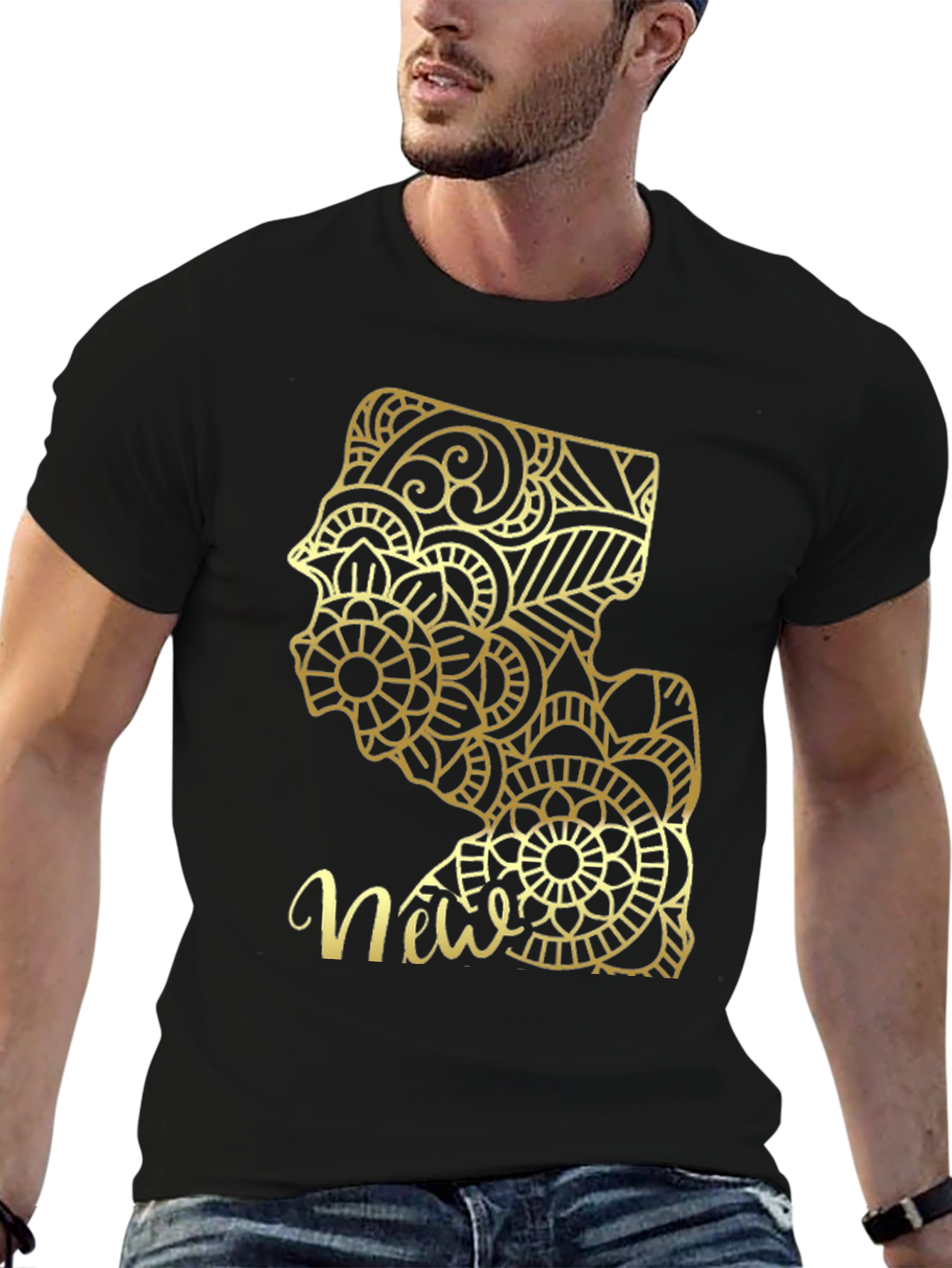 New Jersey Mandala T-Shirt