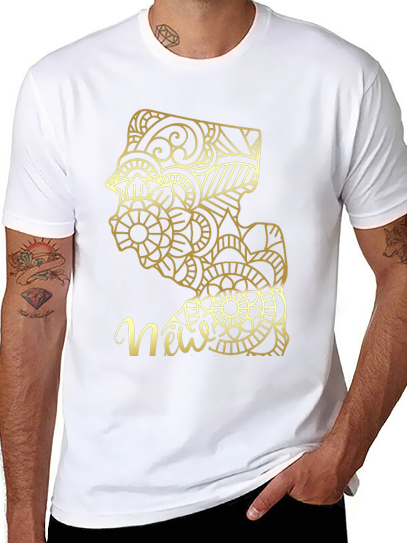 New Jersey Mandala T-Shirt