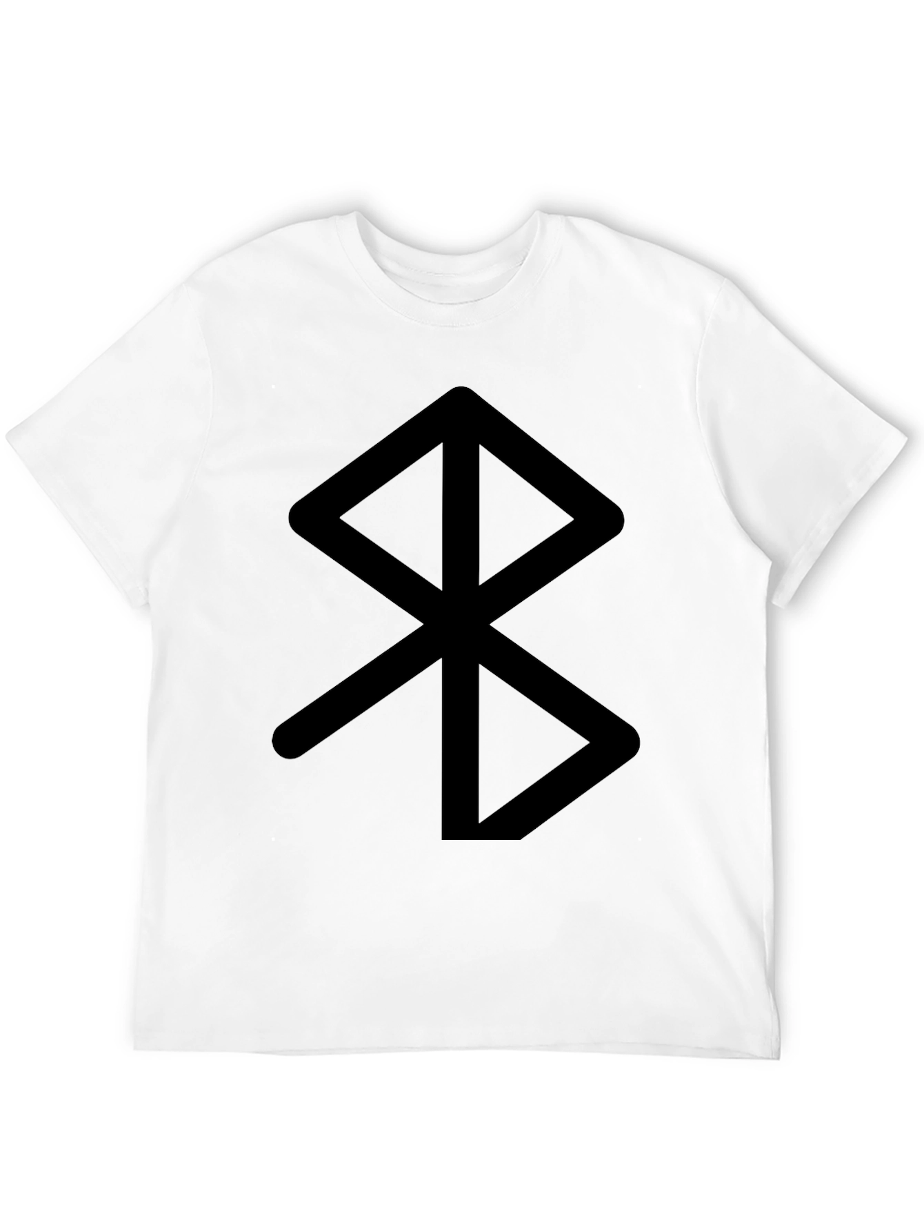 Bluetooth Symbol Black T-Shirt