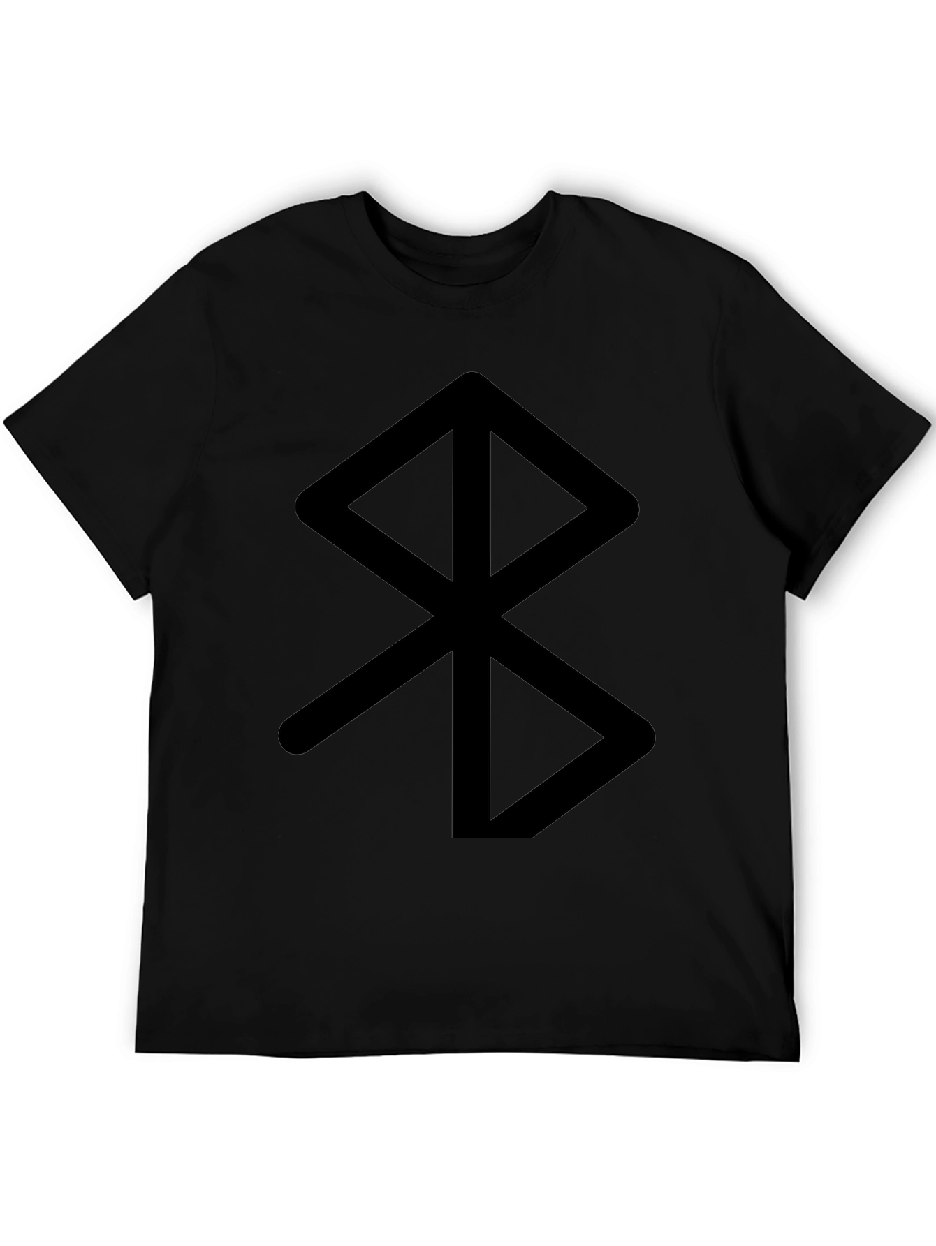 Bluetooth Symbol Black T-Shirt