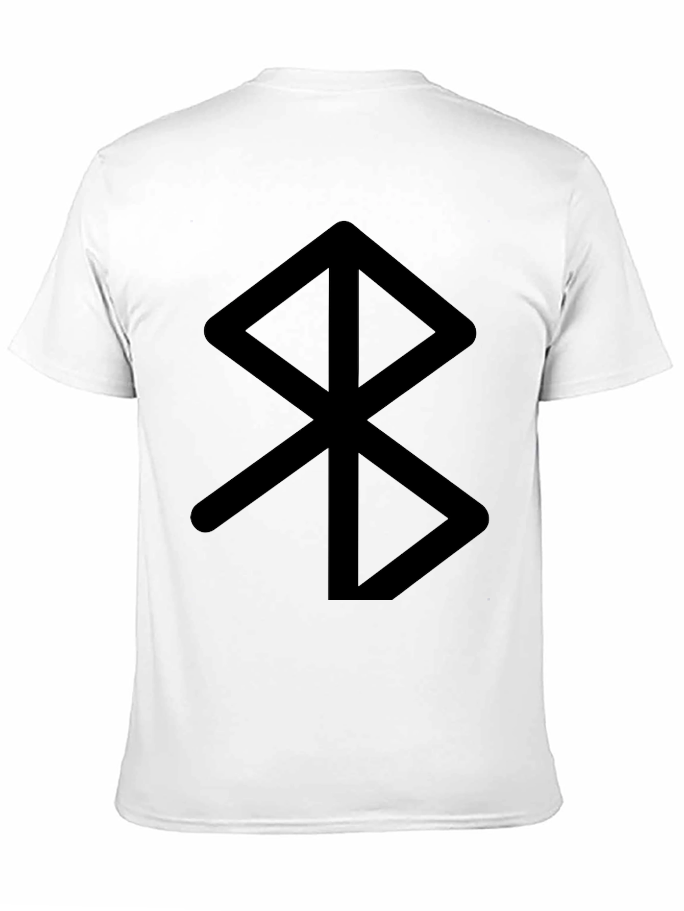Bluetooth Symbol Black T-Shirt