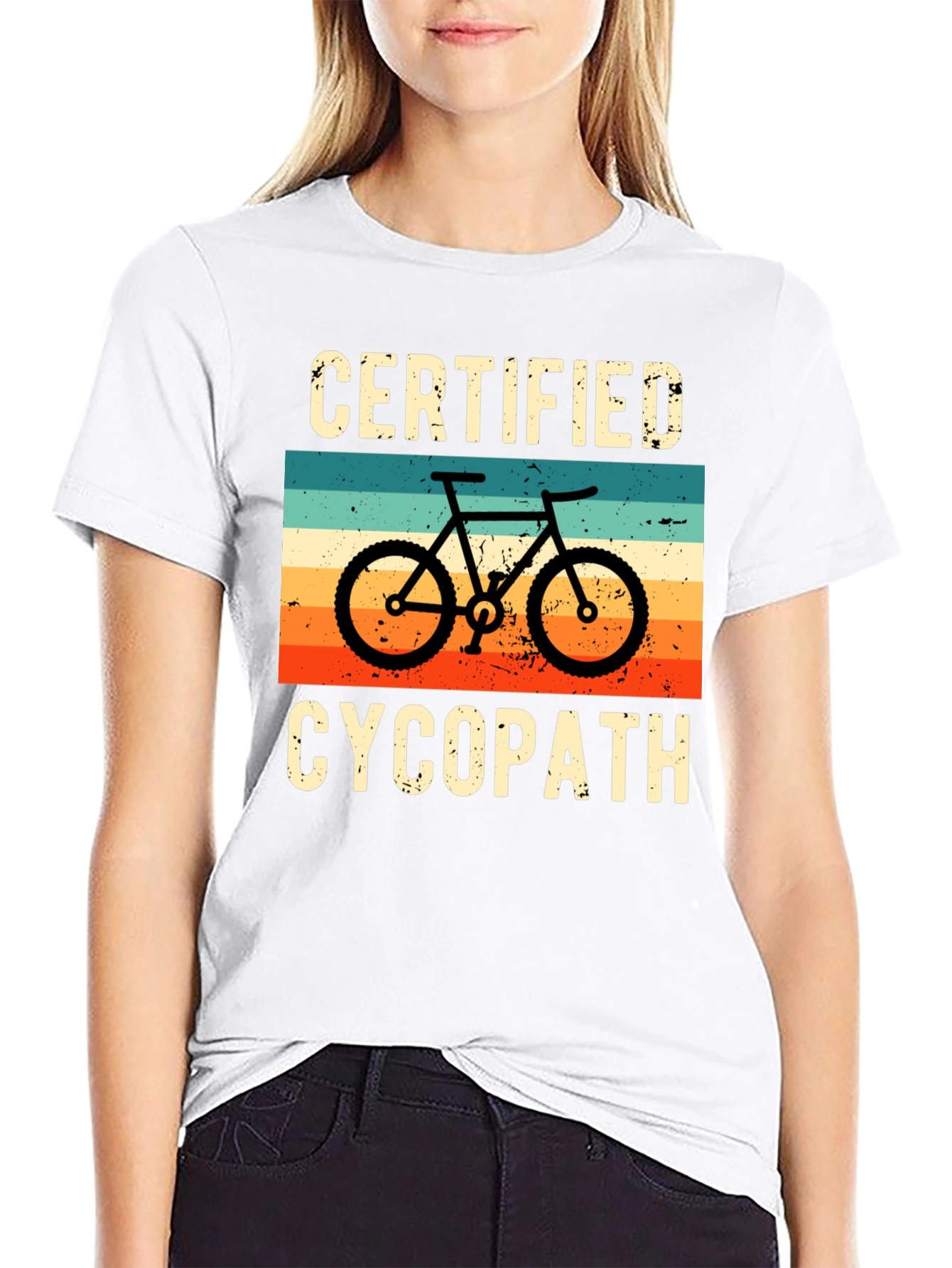 Certified Cycopath Graphic T-Shirt