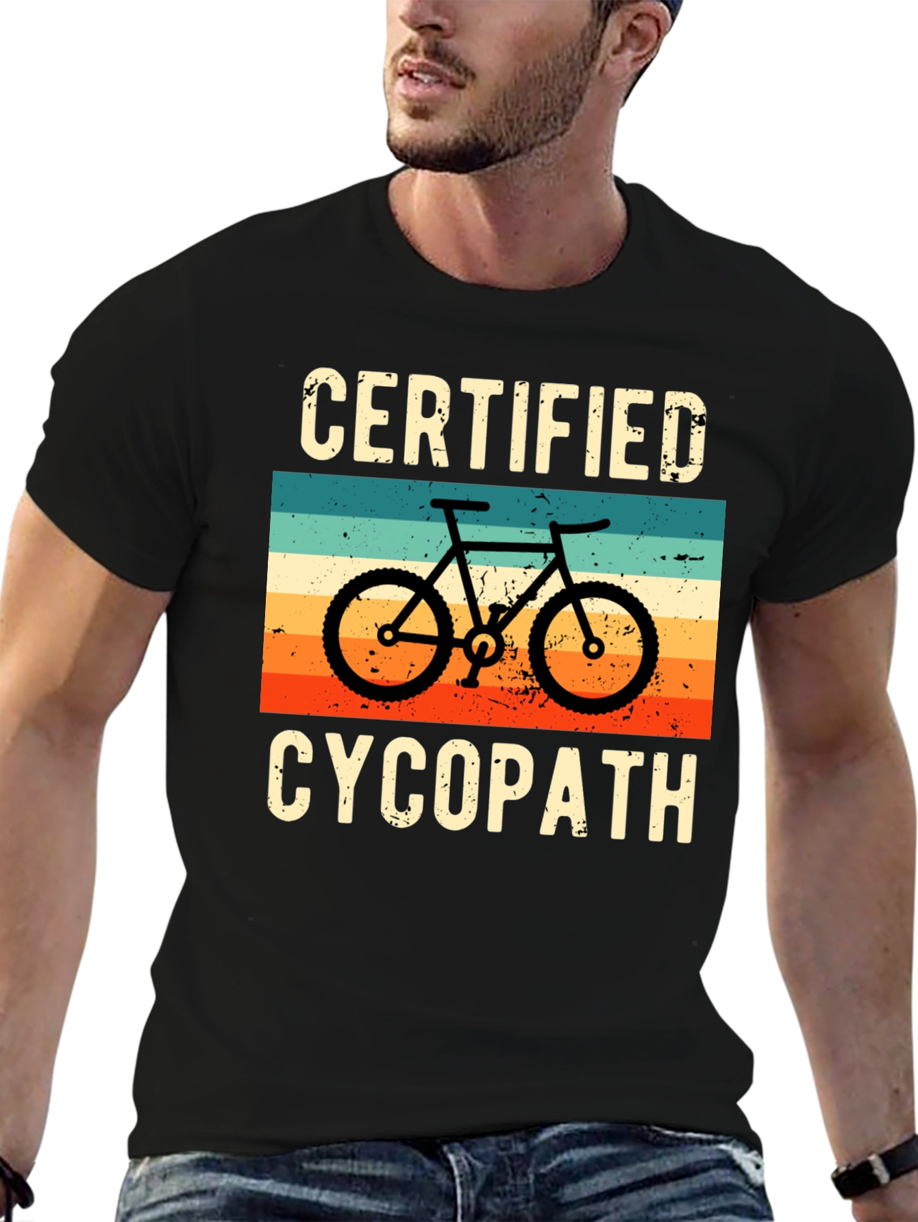 Certified Cycopath Graphic T-Shirt