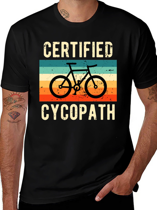 Certified Cycopath Graphic T-Shirt