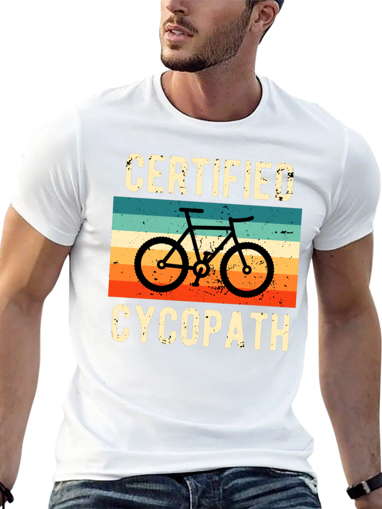 Certified Cycopath Graphic T-Shirt