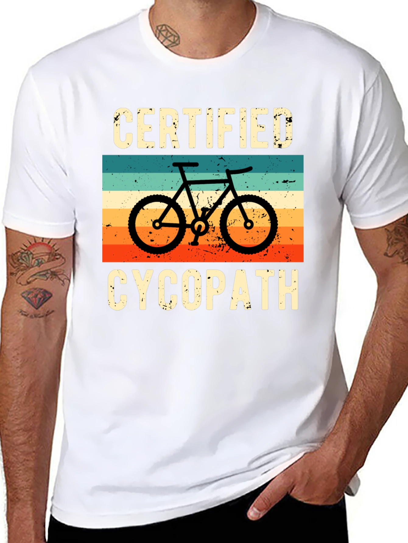 Certified Cycopath Graphic T-Shirt