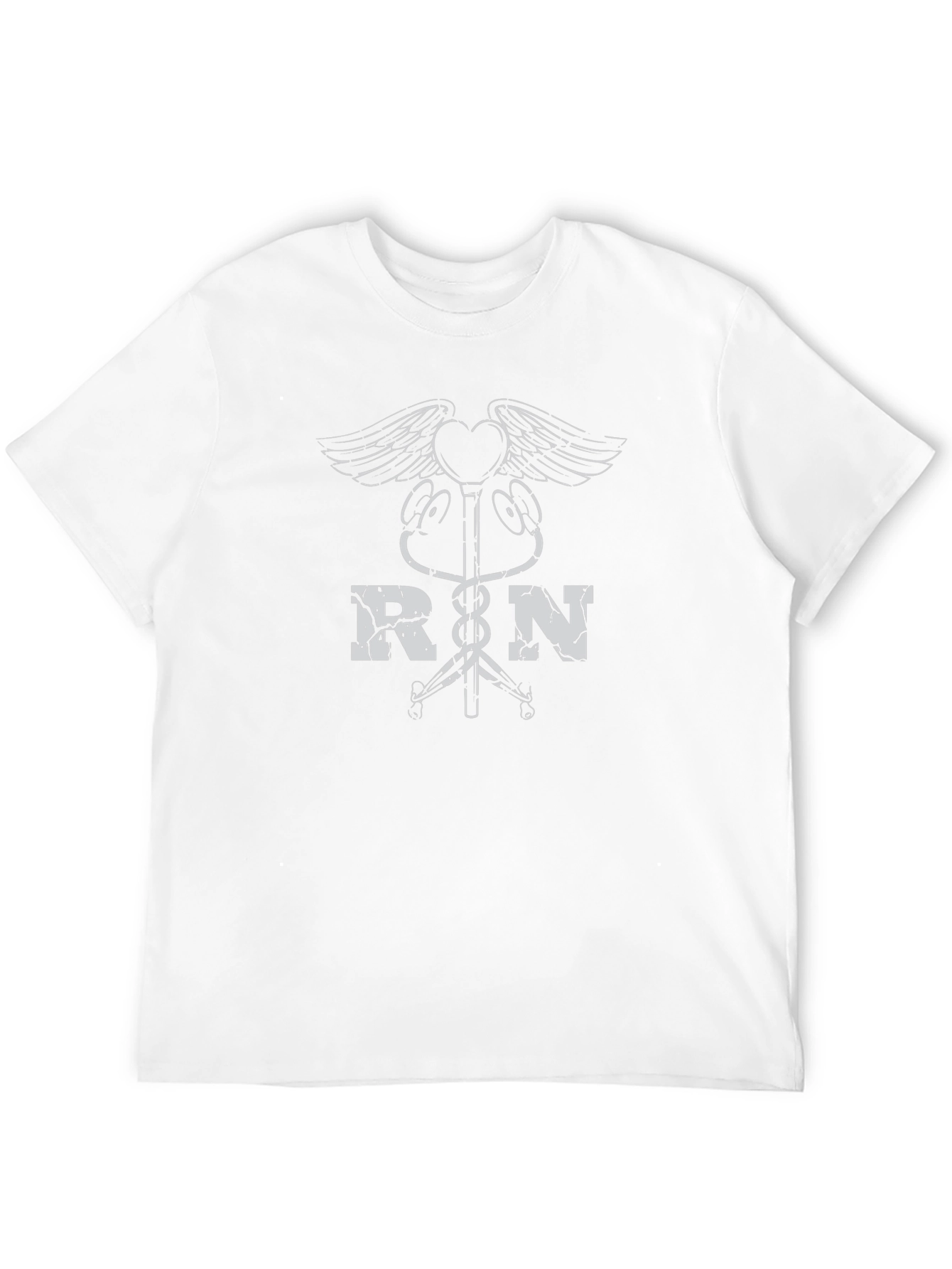 RN Caduceus Graphic Tee - Nurse Appreciation