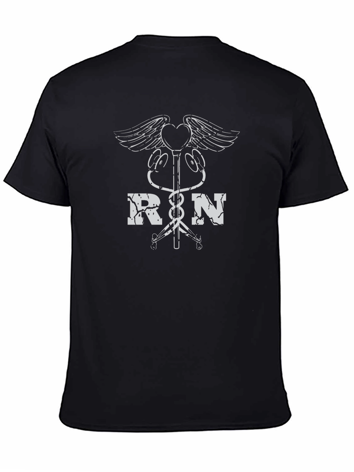 RN Caduceus Graphic Tee - Nurse Appreciation
